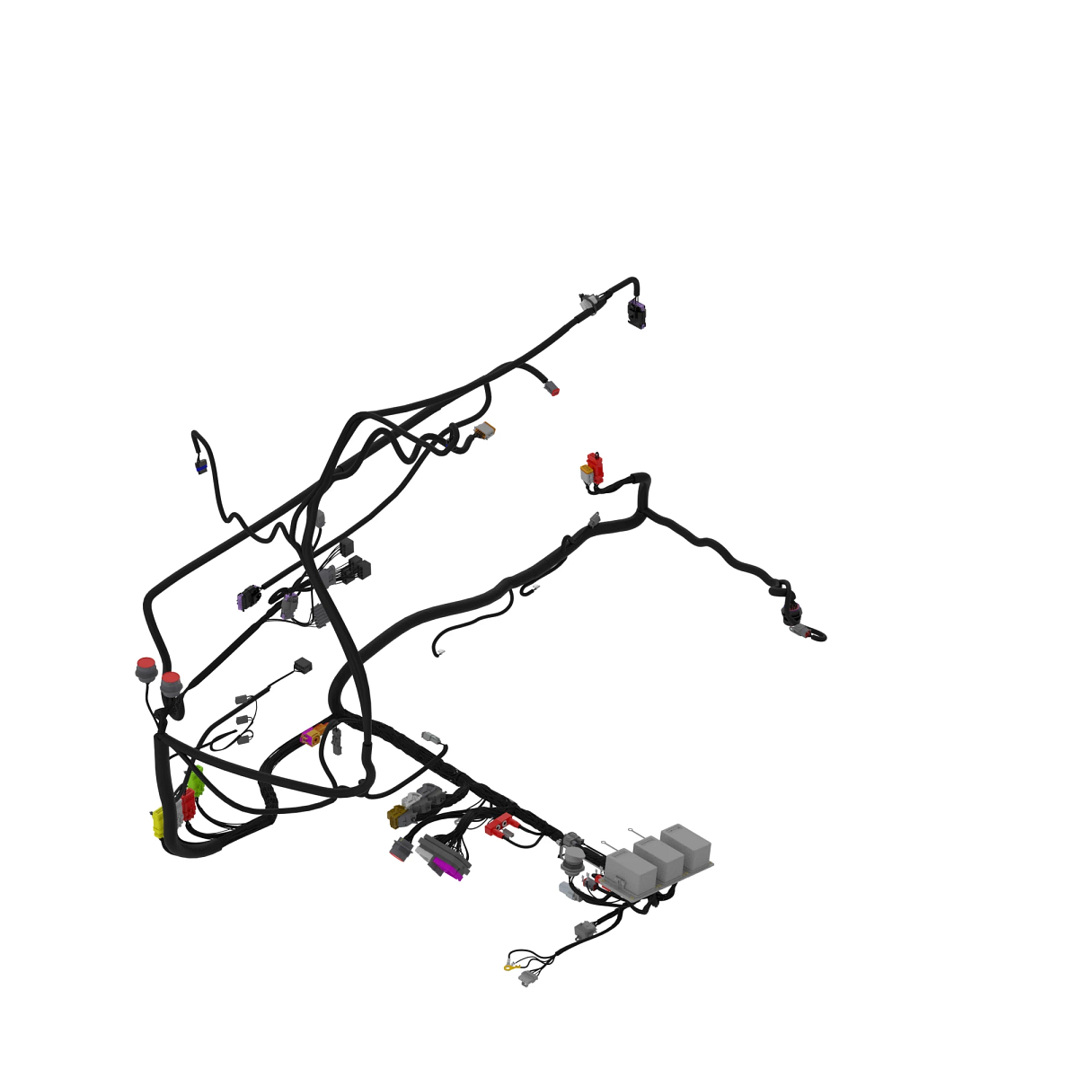 John Deere Cab Interior Wiring Harness - AT502696