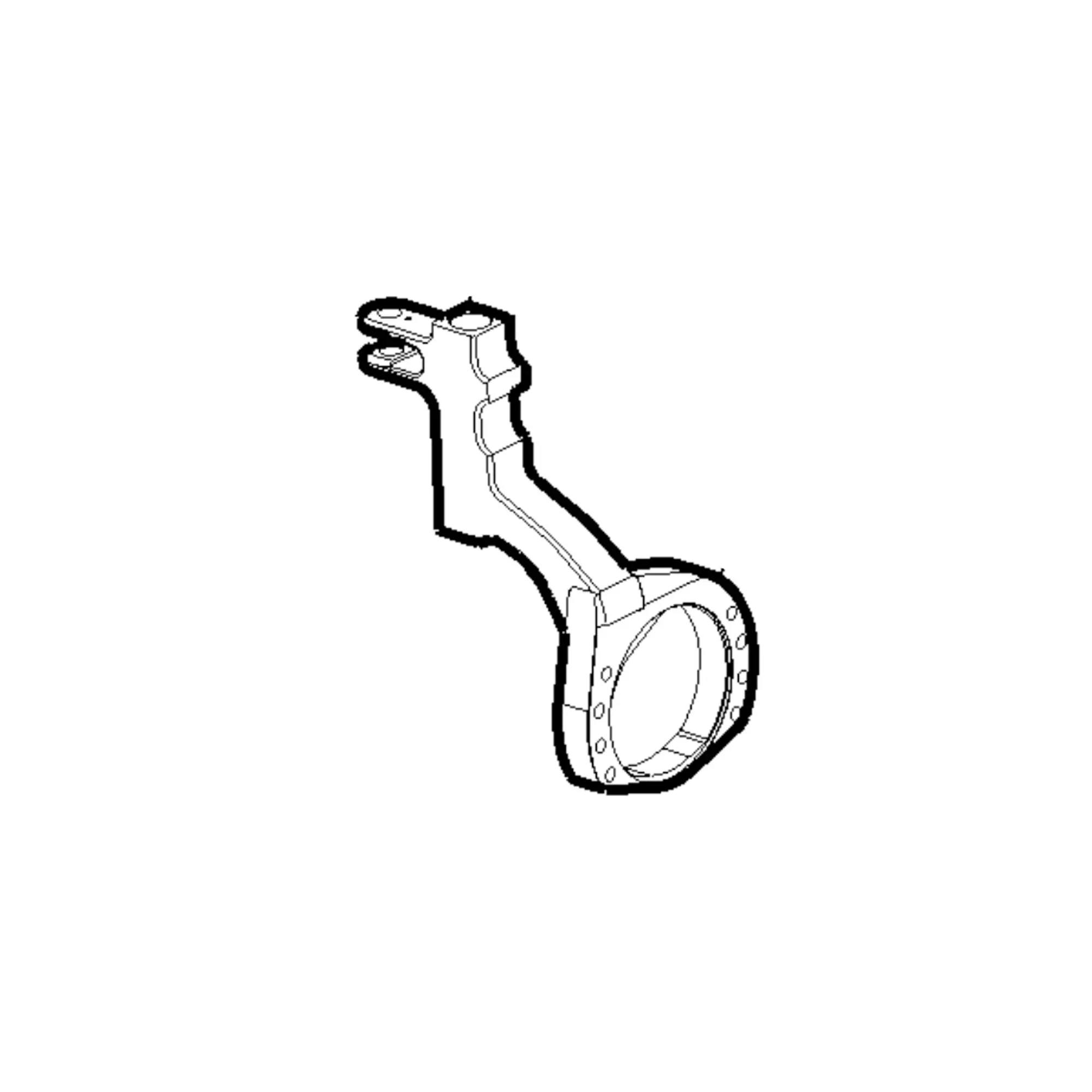 John Deere Feed Roll Arm, Left Side - F674683