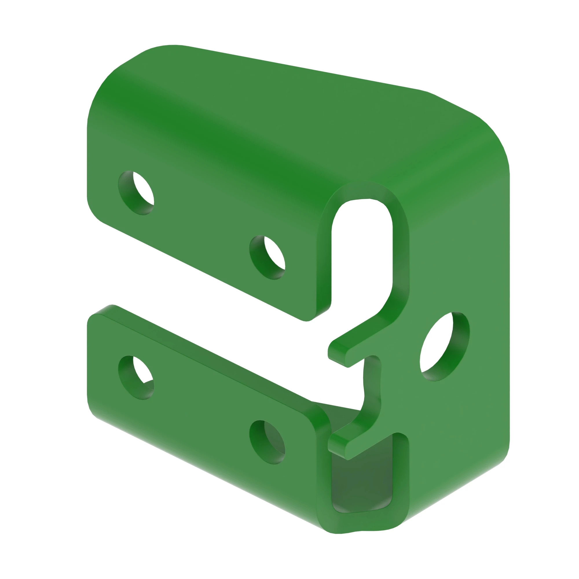 John Deere Lower Feed Conveyer Structure Bracket - KK43081