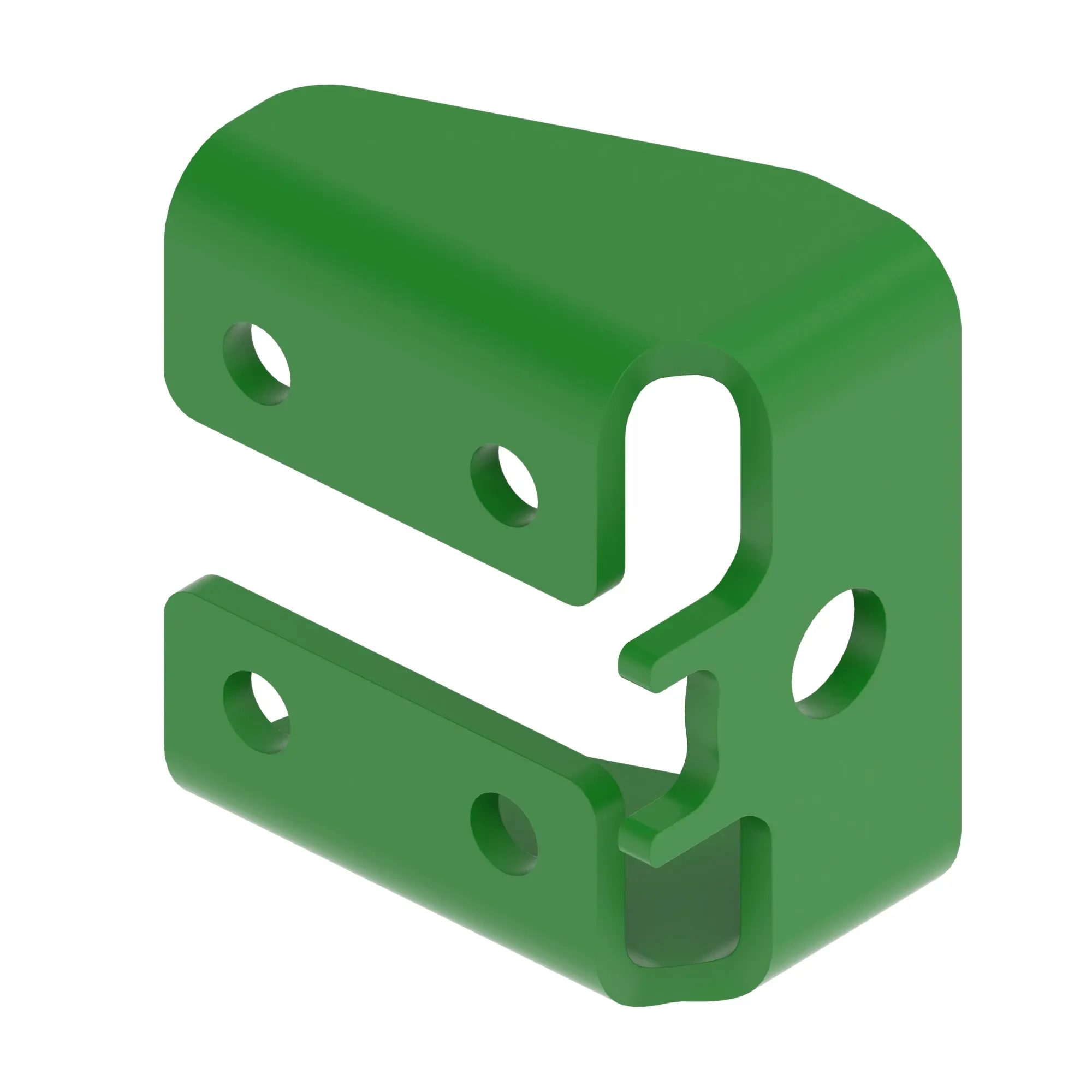 John Deere Lower Feed Conveyer Structure Bracket - KK43081