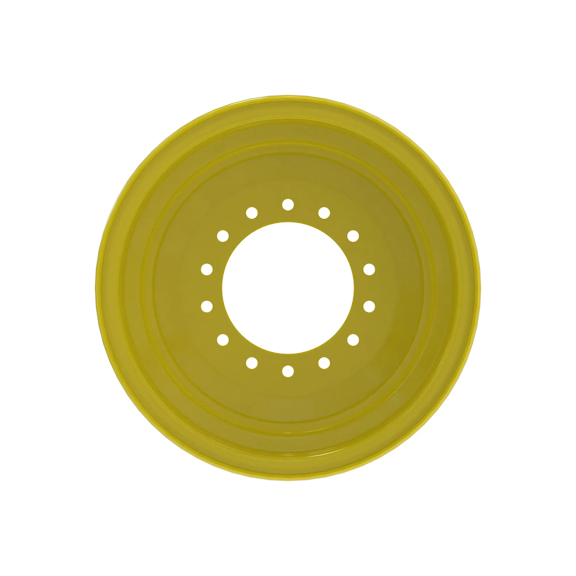 WHEEL,YELLOW ENAMEL RIM