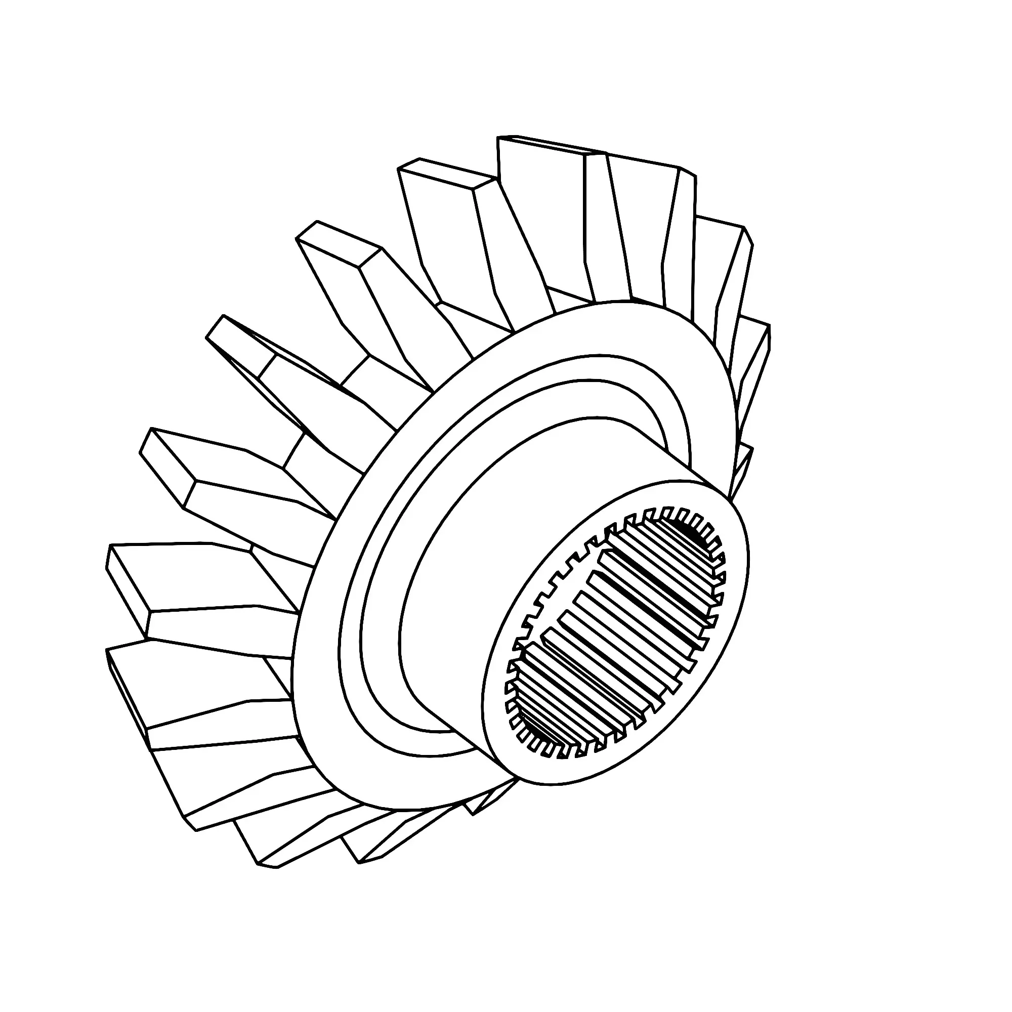 John Deere Differential Gear - F690384