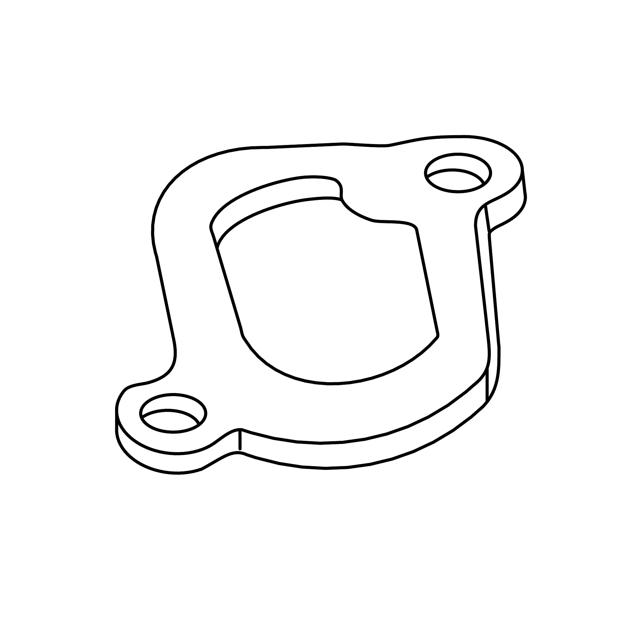 John Deere Engine Air Intake Manifold Gasket - HE154-2219