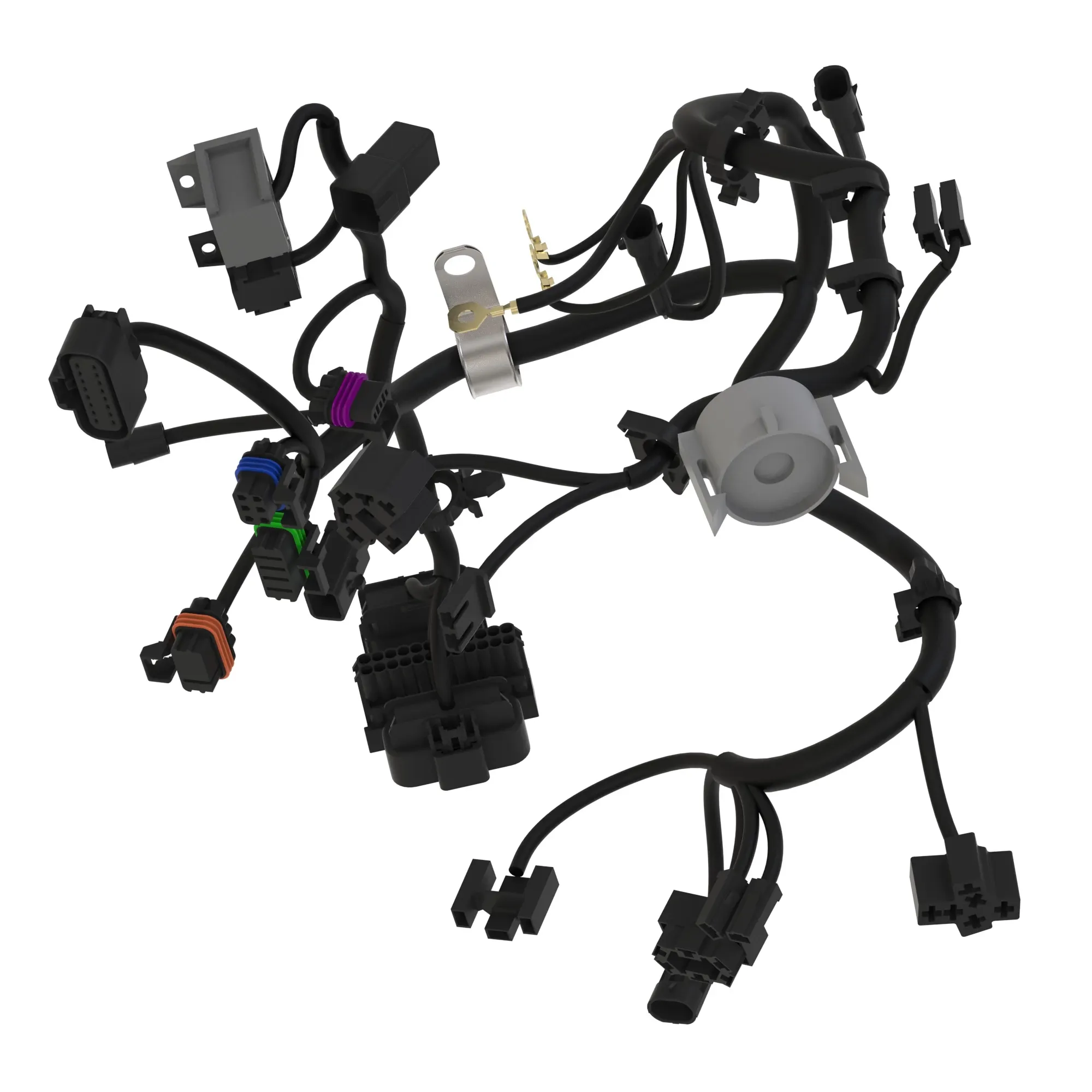 Harness Front Console, 5E 3Cyl 9x3