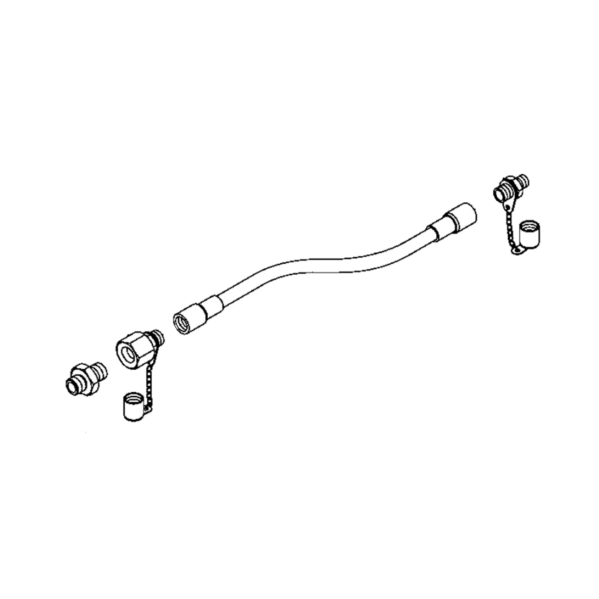 John Deere Duo Cone Refueling Hose - AT275807