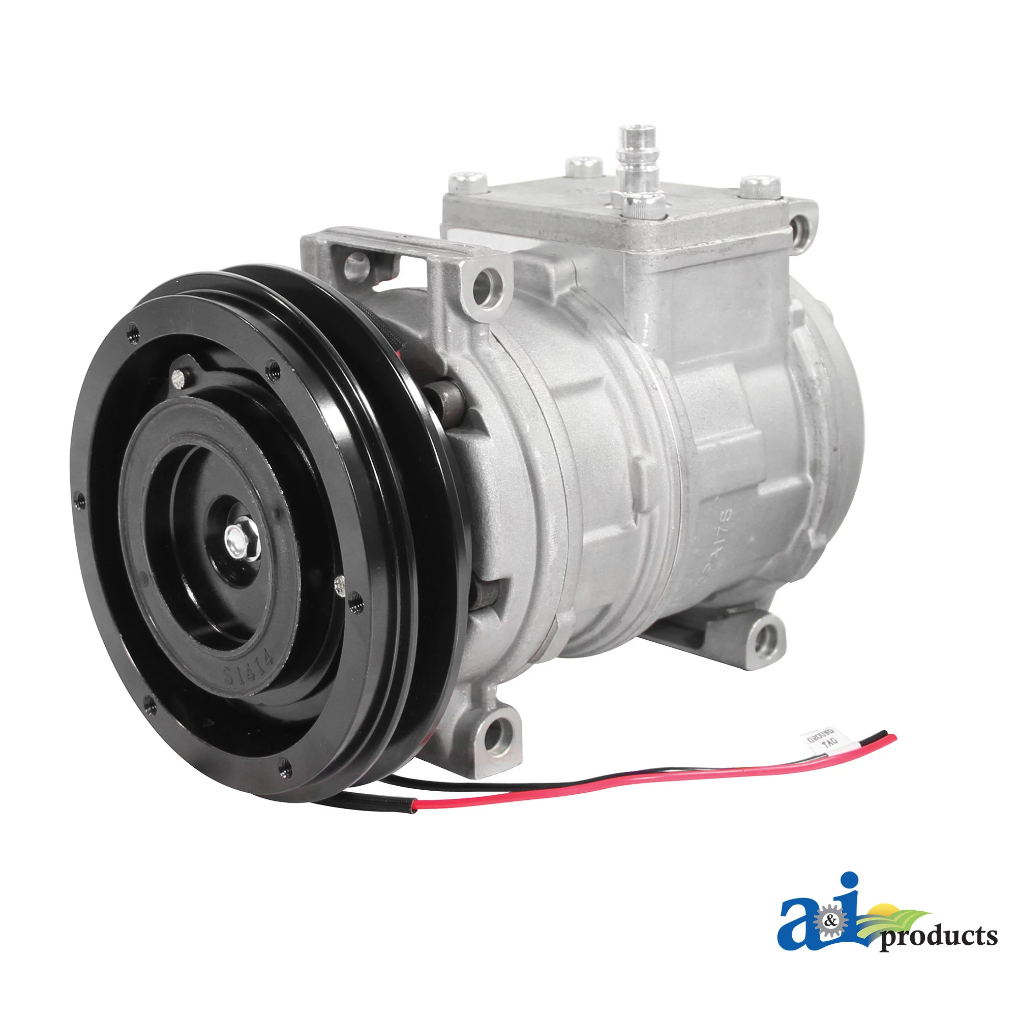 A&I Products Air Conditioner Compressor with Clutch, 12 Volt - A-RE64024