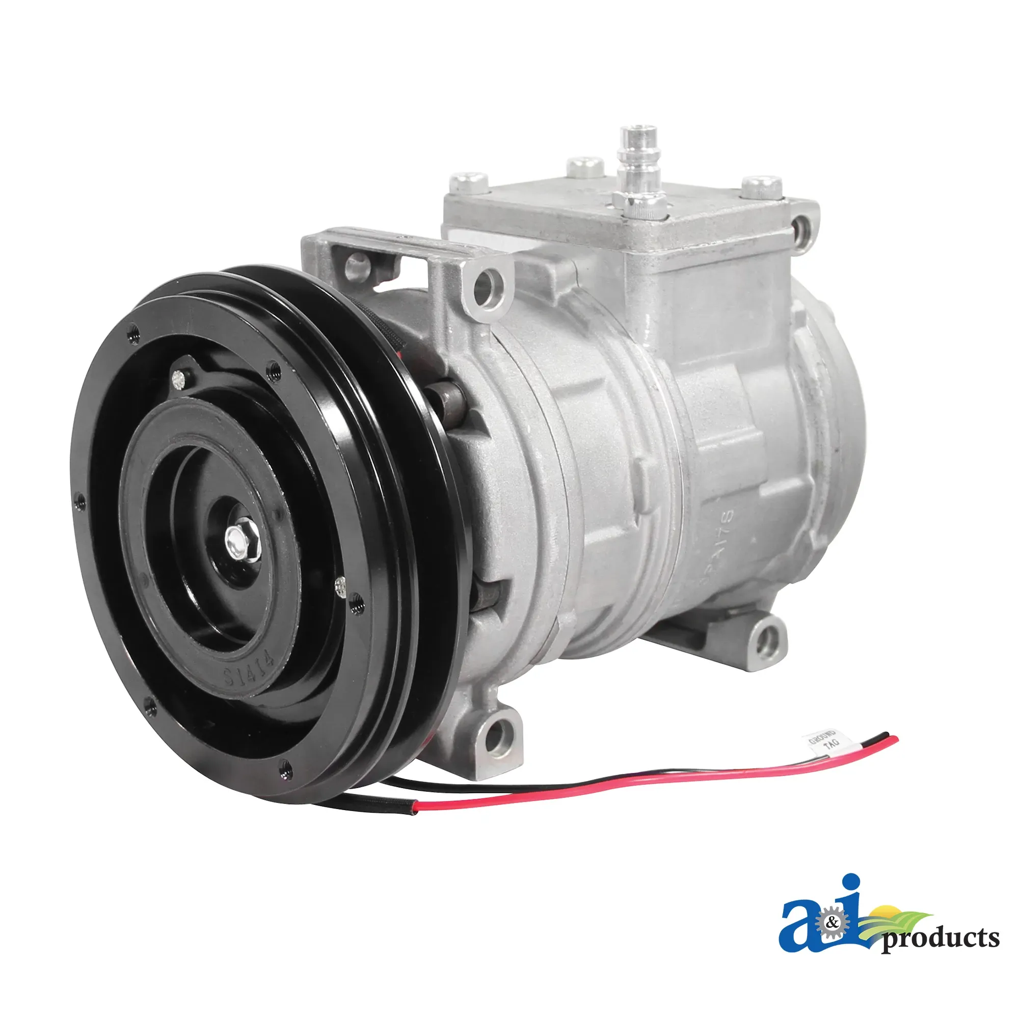 A&I Products Air Conditioner Compressor with Clutch, 12 Volt - A-RE64024