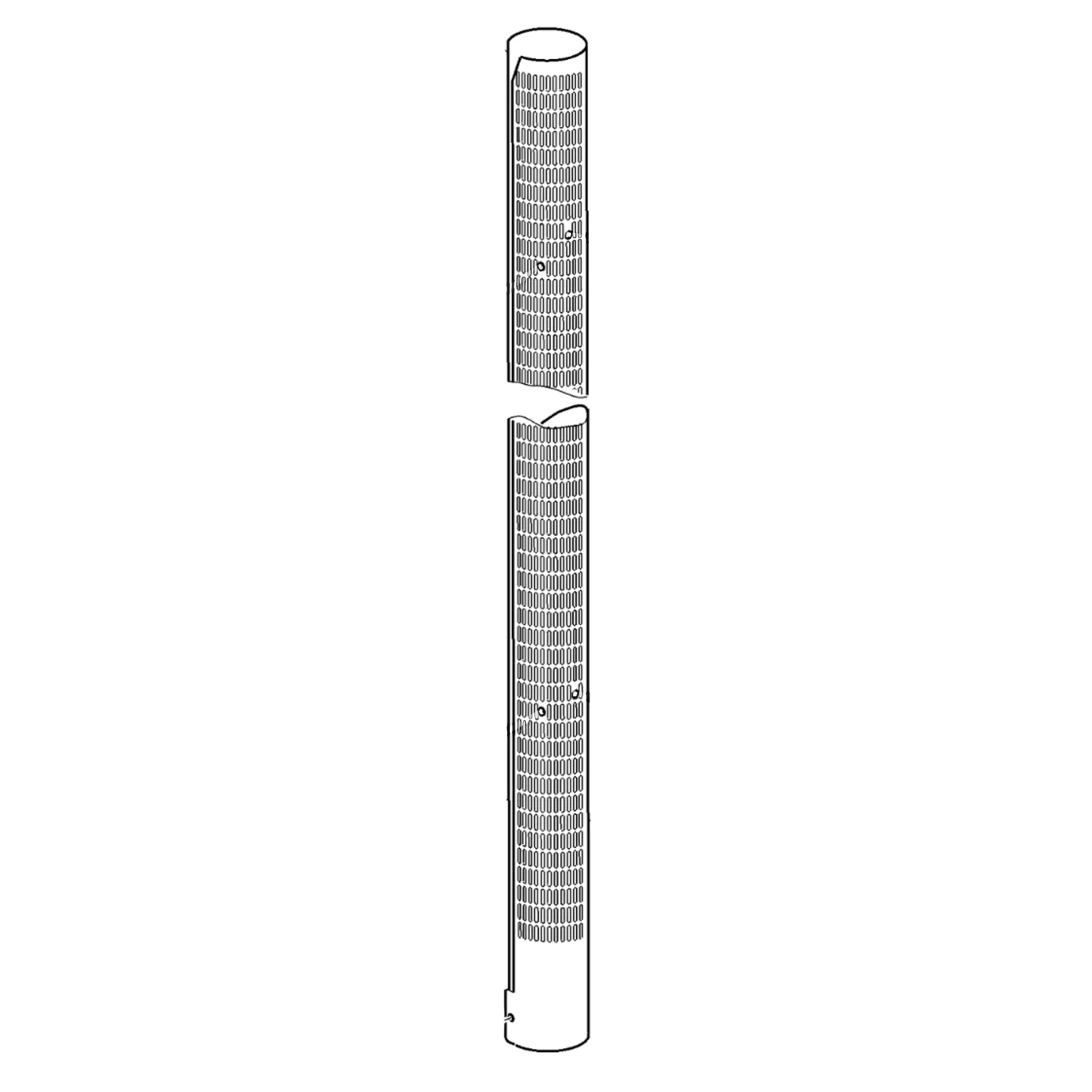 John Deere Exhaust Tube Heat Guard - AL175376