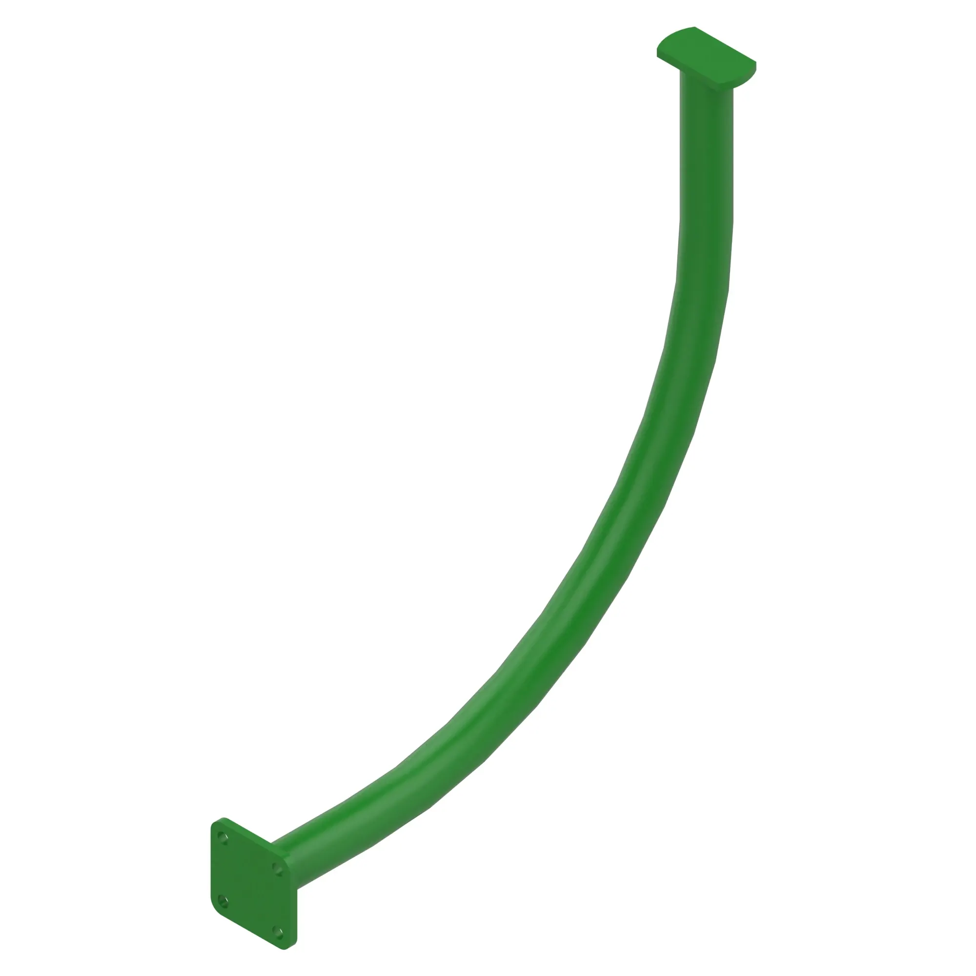 SUPPORT, REAR BRUSHRAIL SUPPORT