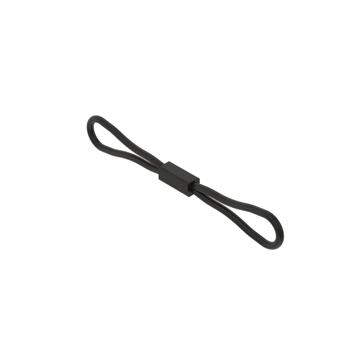 Accy Deutsch HD10 Lanyard Blk Rbr