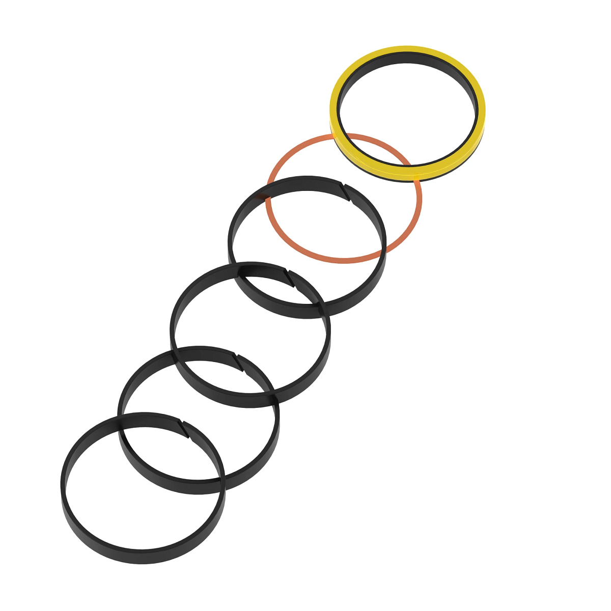 John Deere Hydraulic Cylinder Bore Seal Kit - AH212097