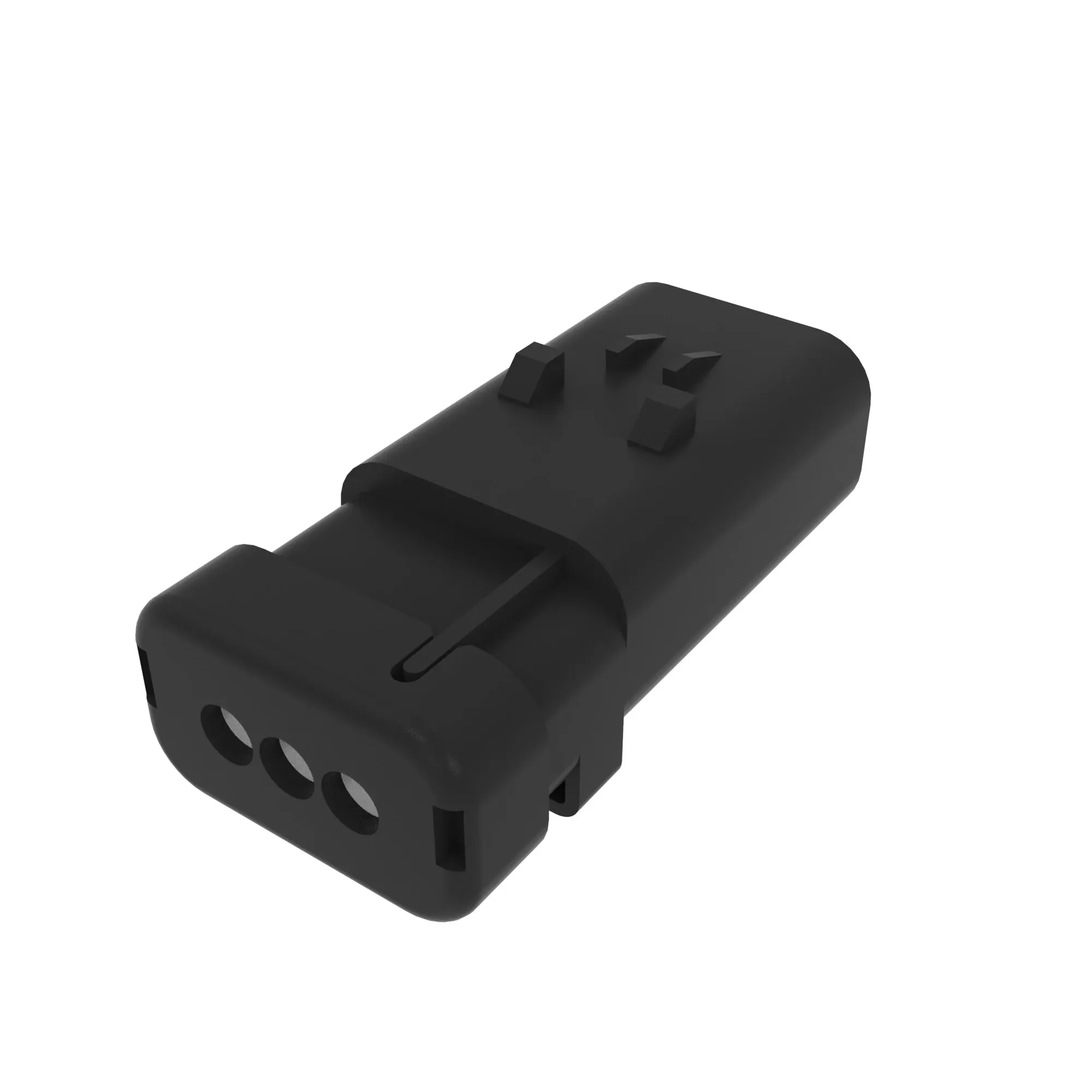 TYCO AMPSEAL16 3W PIN SLD GRY PLSTC