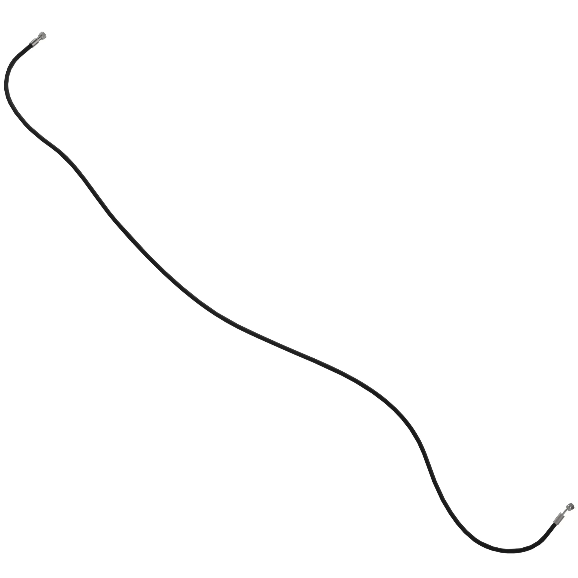 John Deere Reinforced with Metal Rubber Hydraulic Hose - F686737