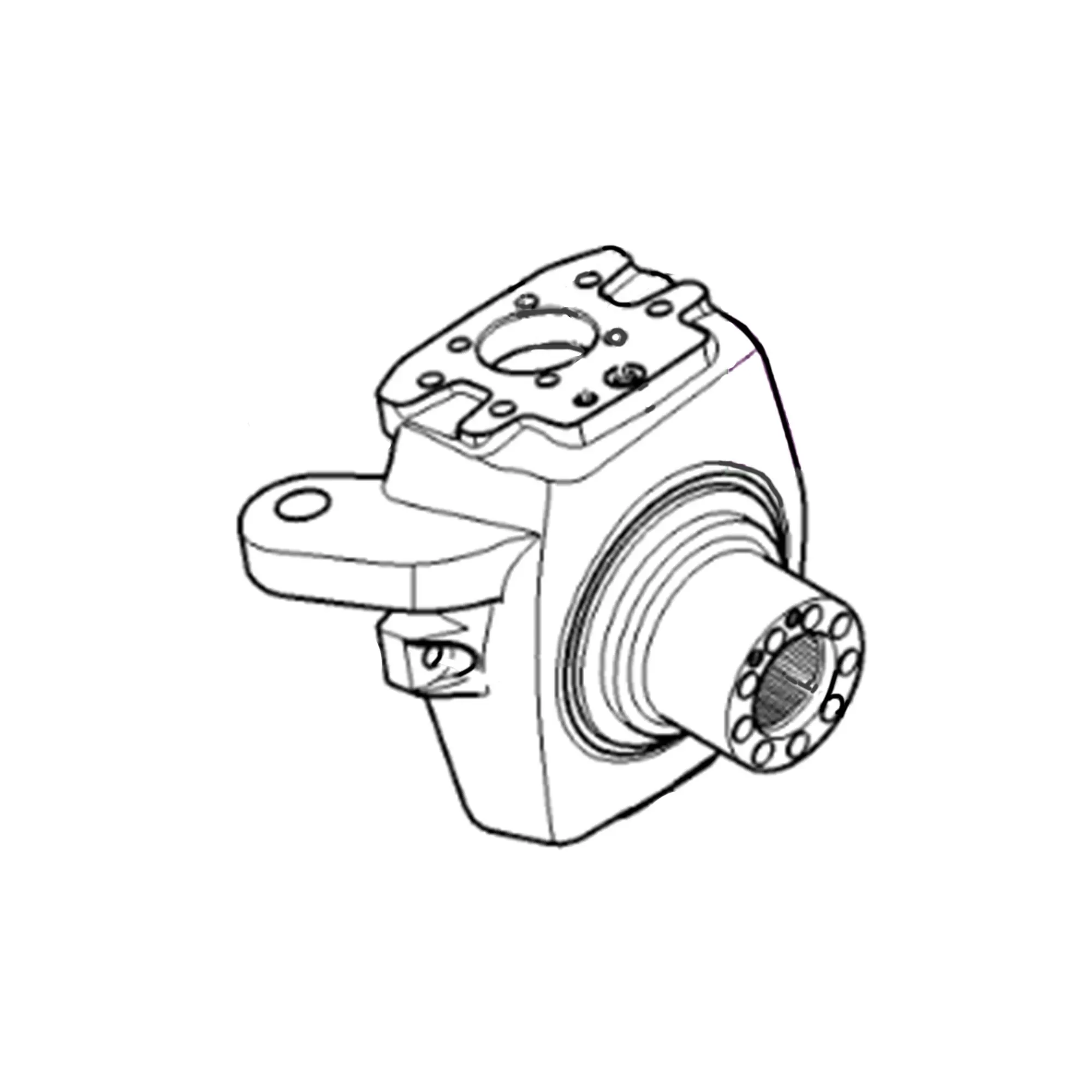 John Deere Knuckle Housing, Left Side - L220018