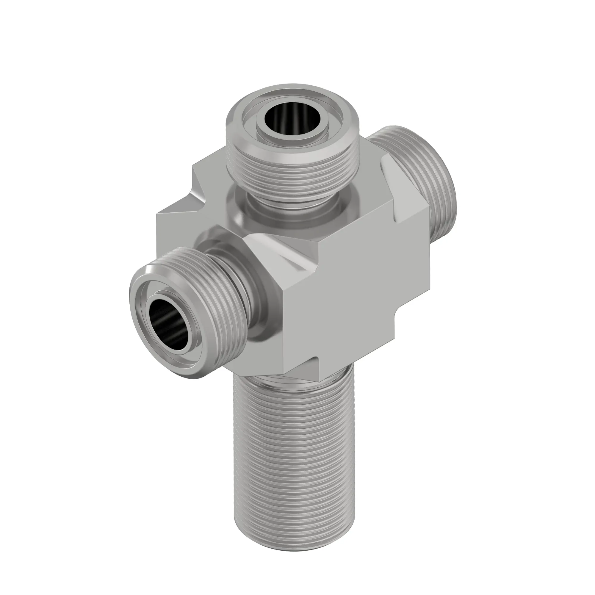 FACE SEAL CROSS TEE FITTING