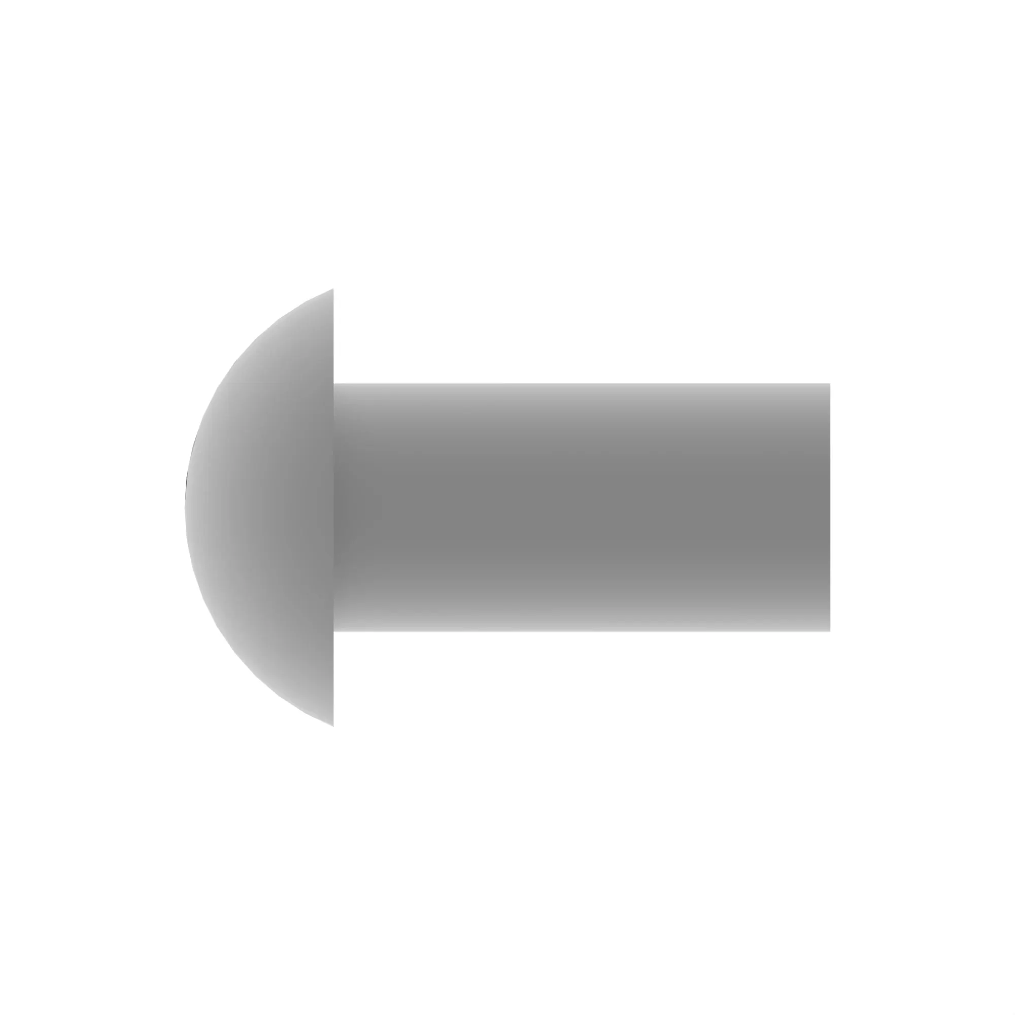 RIVET, SOLID, BUTTON HEAD