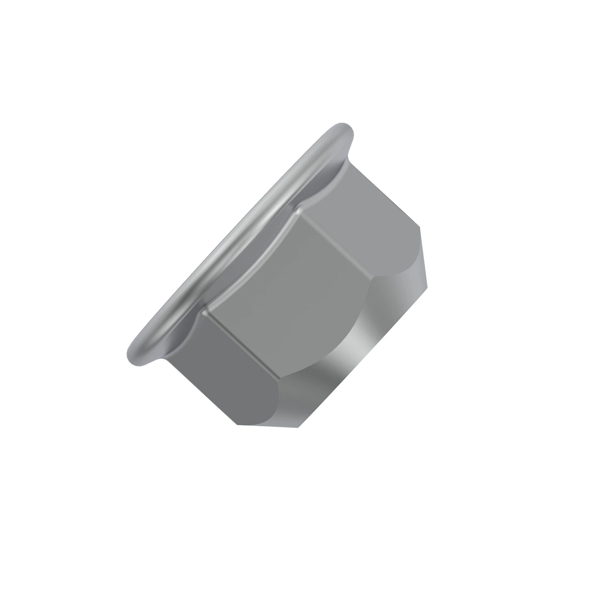 FLANGE NUT, HEX FLANGE M8X1.25-6H
