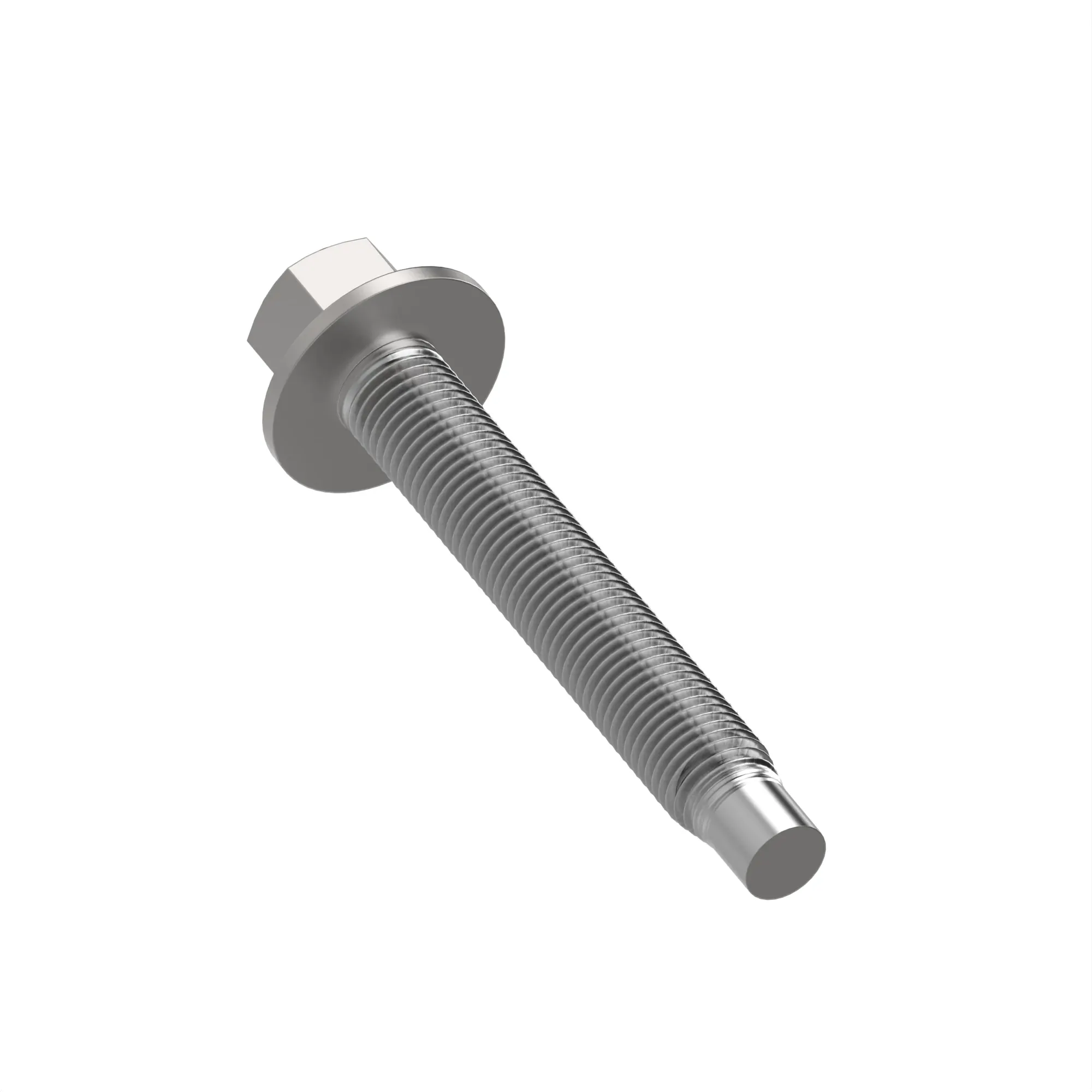 SCREW, HEX FLANGE HEAD, THREAD ROLL