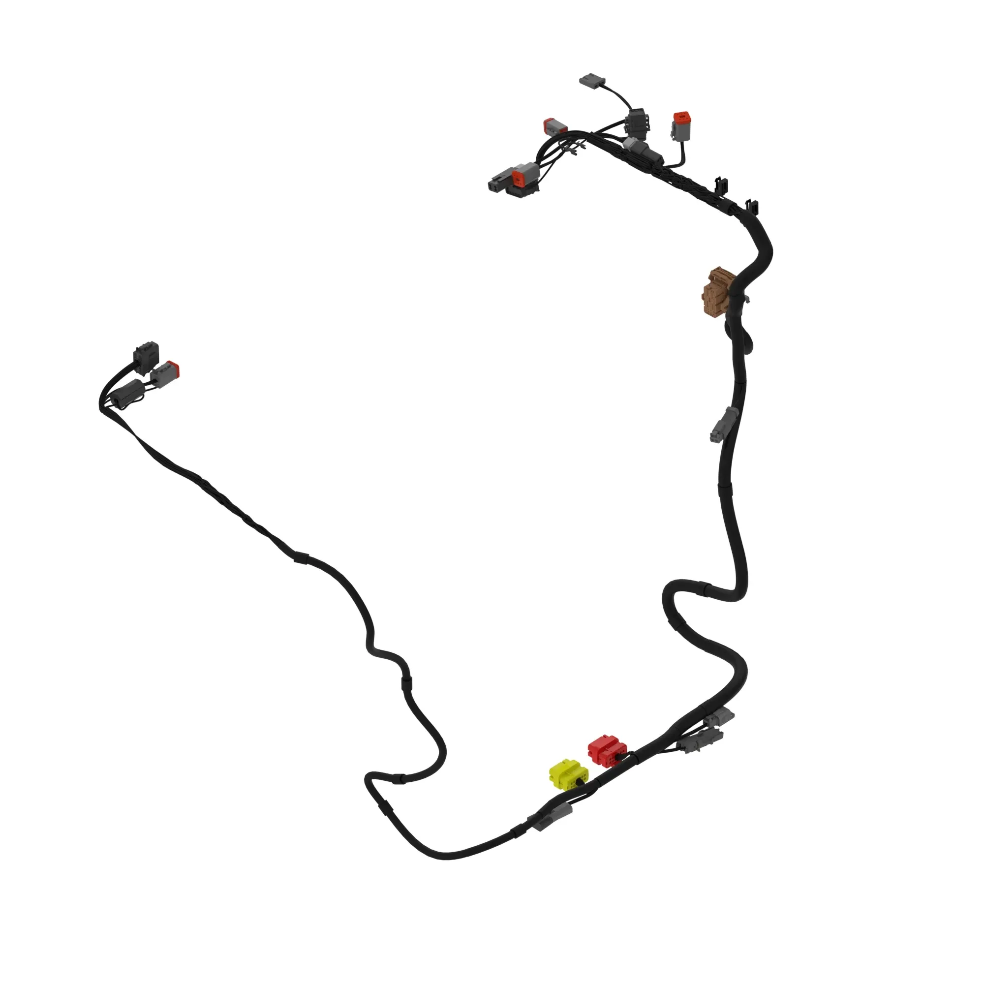 John Deere Lever Steer Seat Wiring Harness - AT493499