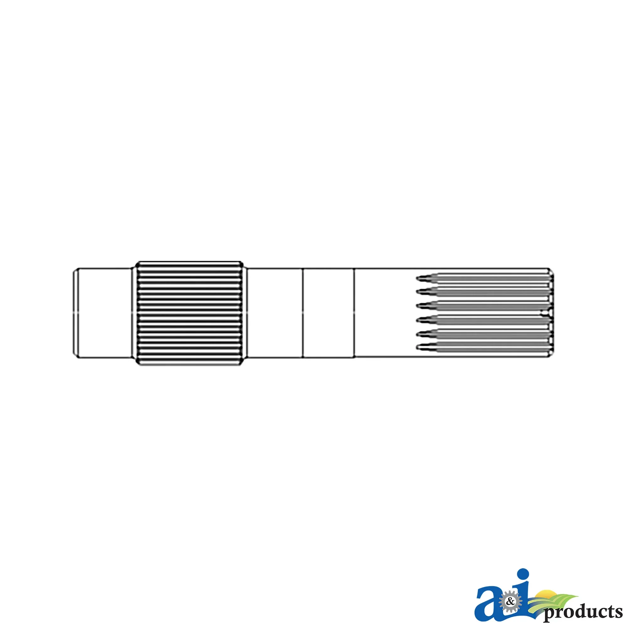 A&I Products Pinion Shaft - A-H93674