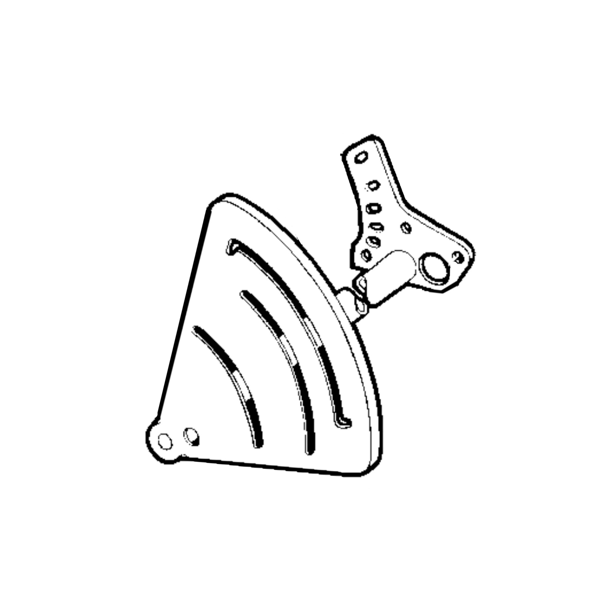 John Deere Rockshaft Control Lever Quadrant - AL33044