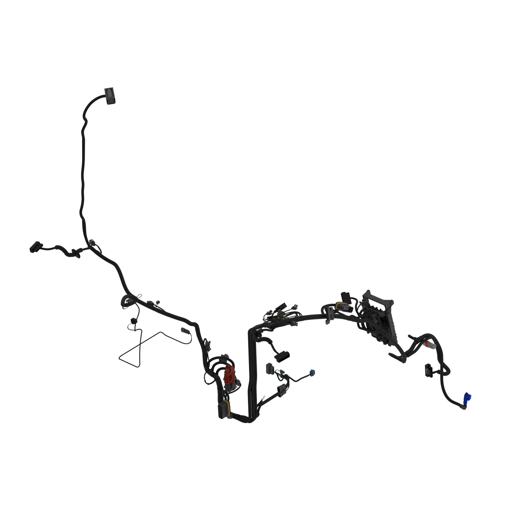 WIRING HARNESS, CABIN / DPT / GREEN