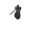 LEVER, EXCENTRIC, FOR SLIDER FIXATI
