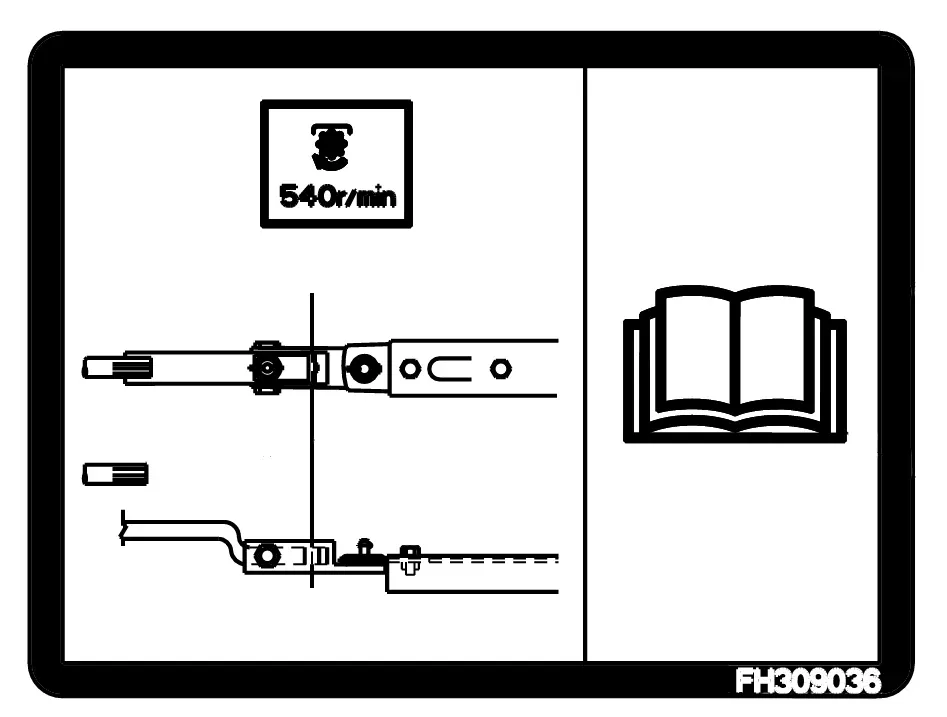 Instruction Plate, No Text Label