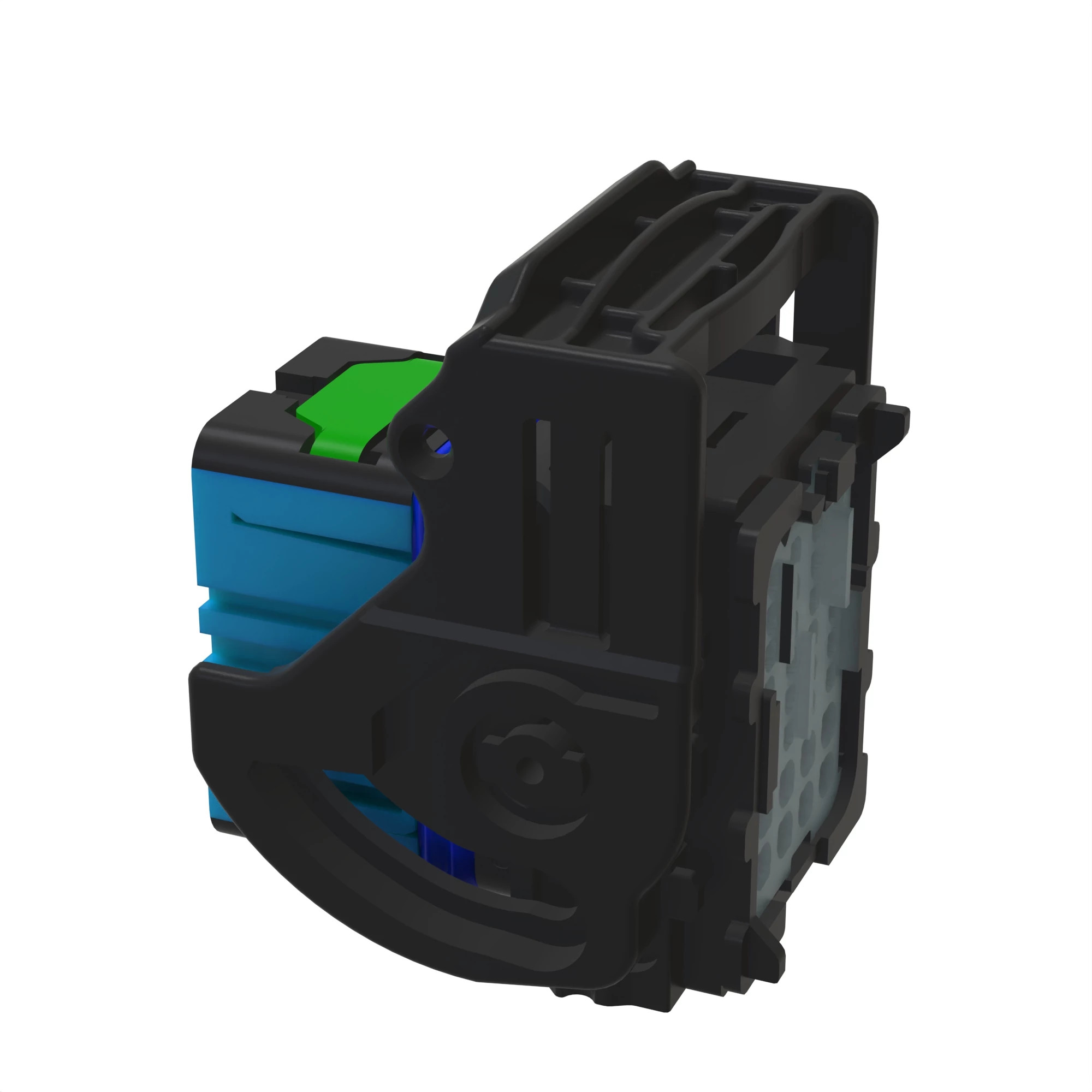 CONN MOLEX CMC 32W FS BLUE POLYSTR