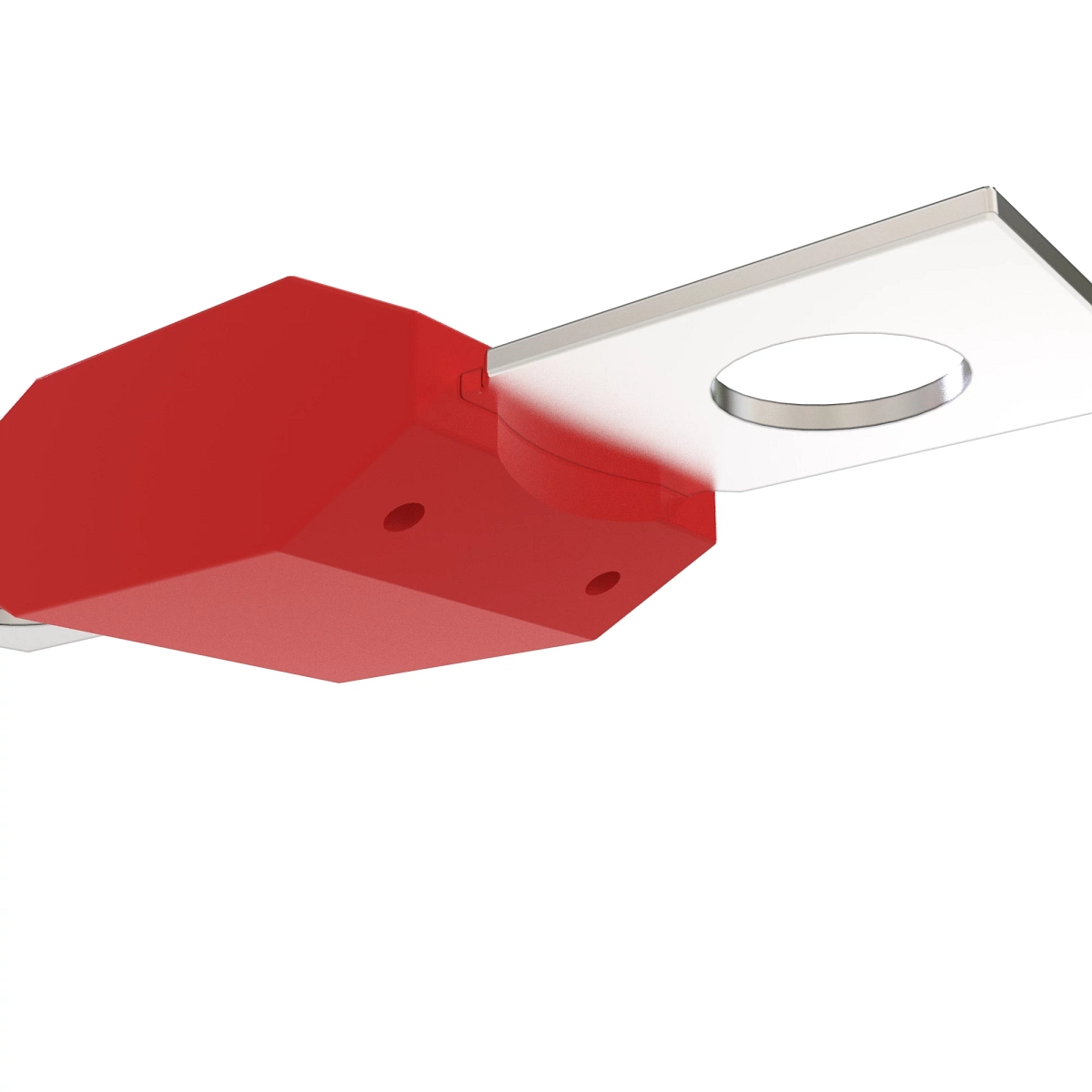 John Deere Red Electrical Connector - 57M12805