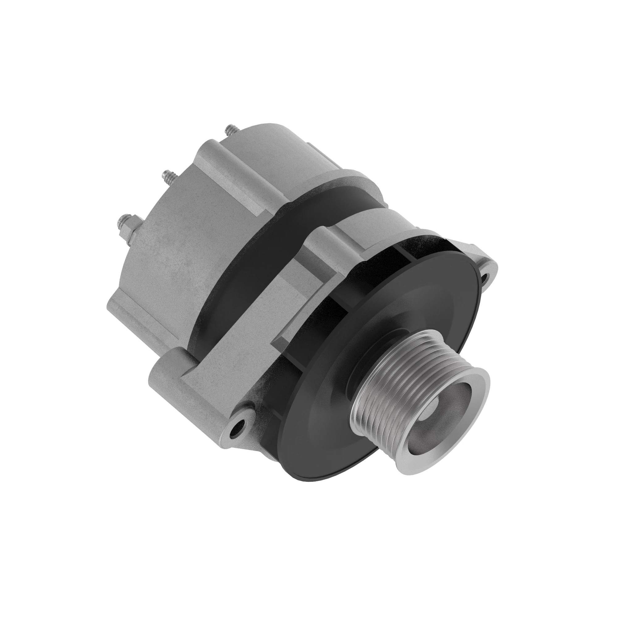 John Deere External Fan Alternator 28 Volts, 50 Amp - RE537146