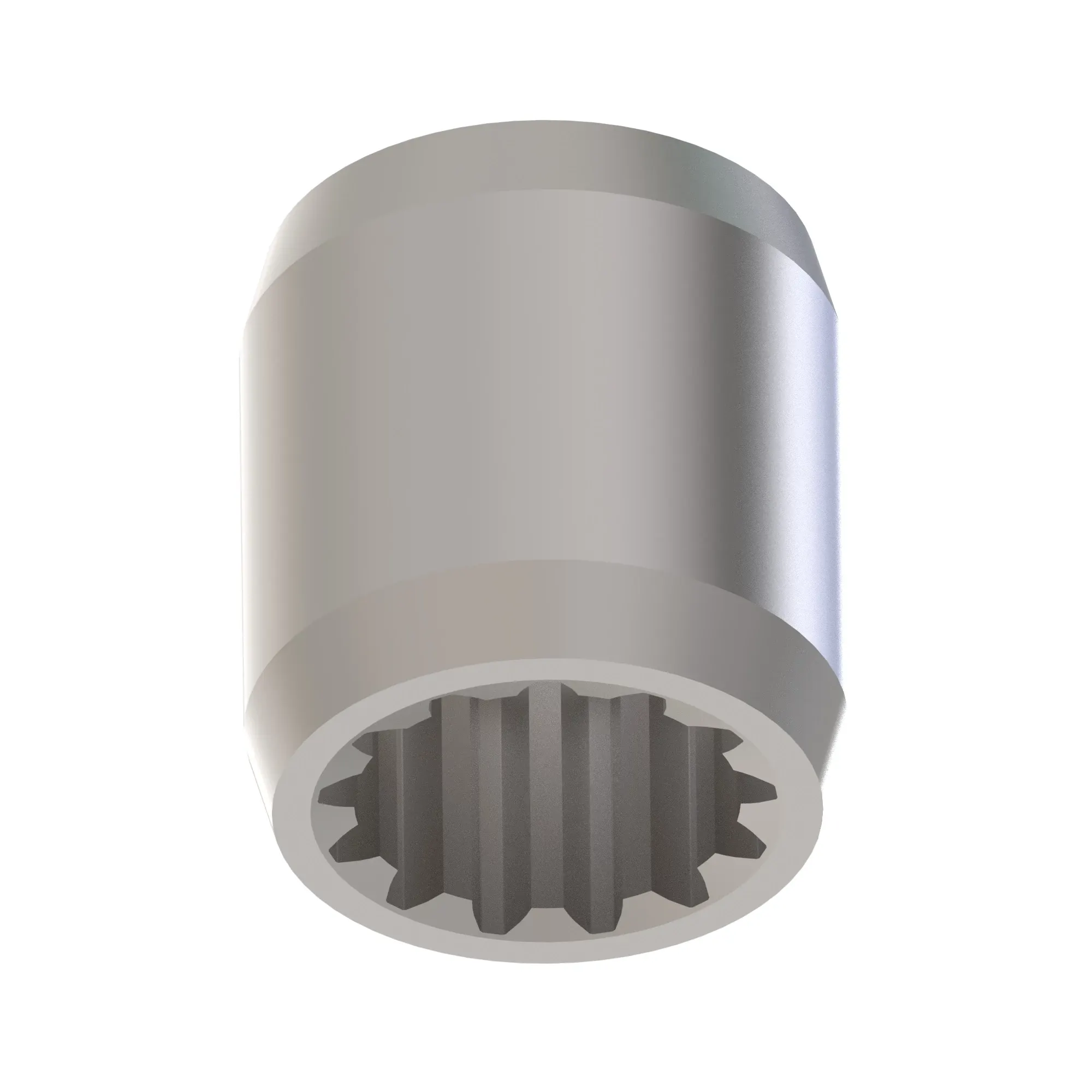 SPLINED COUPLING,ASSEMBLY WITH SNAP