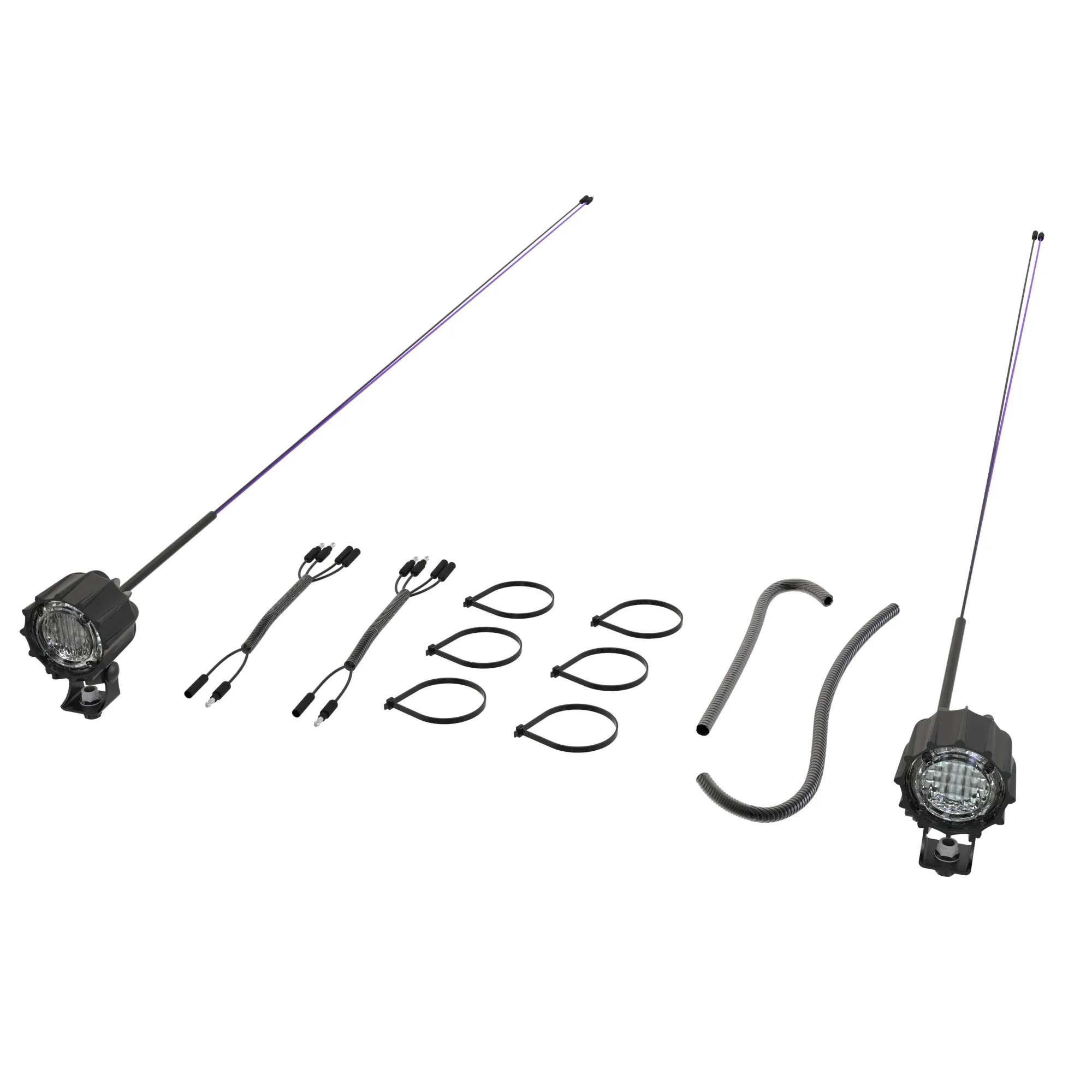 John Deere ROPS LED Work Light Attachment, OOS - BXX10982