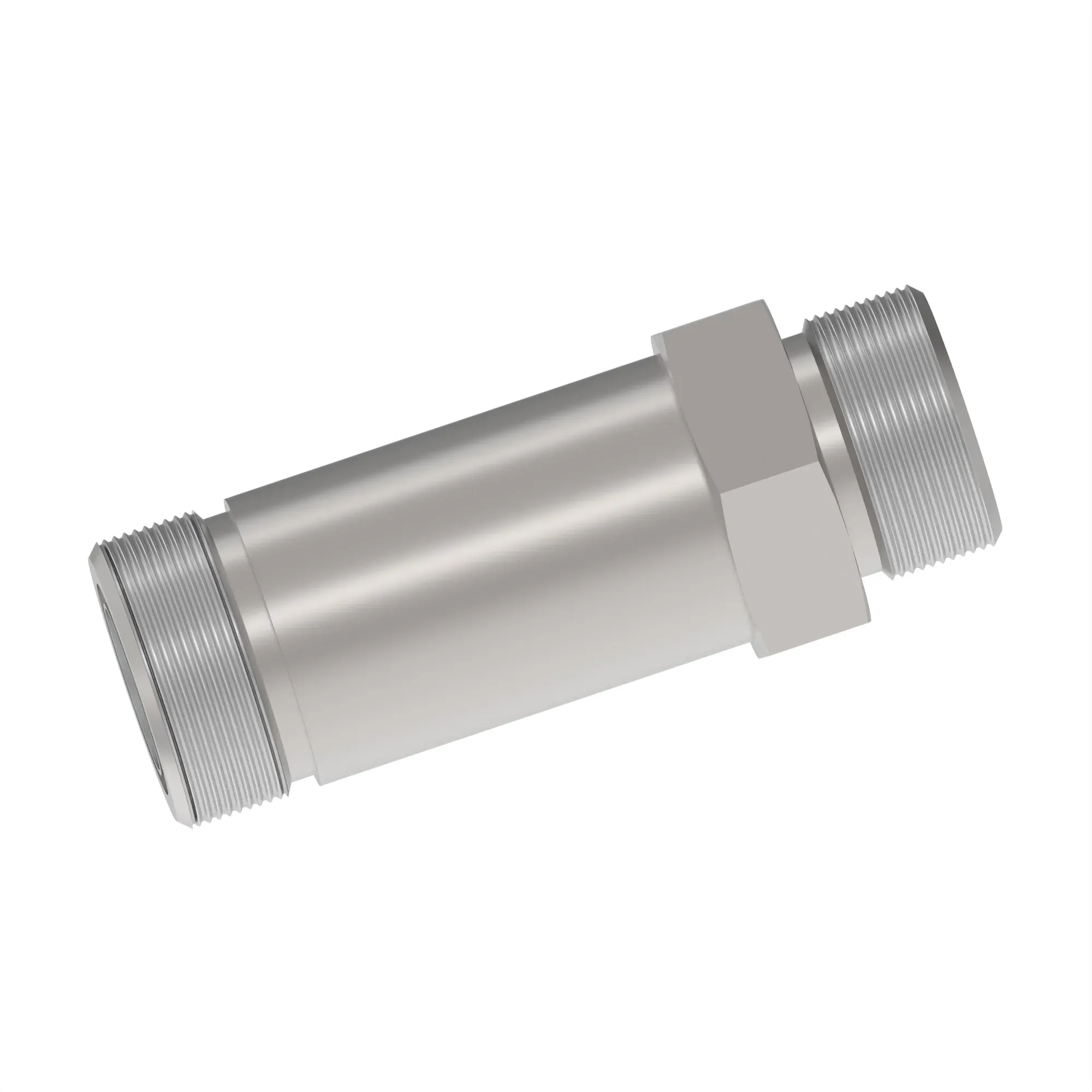 STUD STRGHT, LONG ORFS W/METRIC HEX
