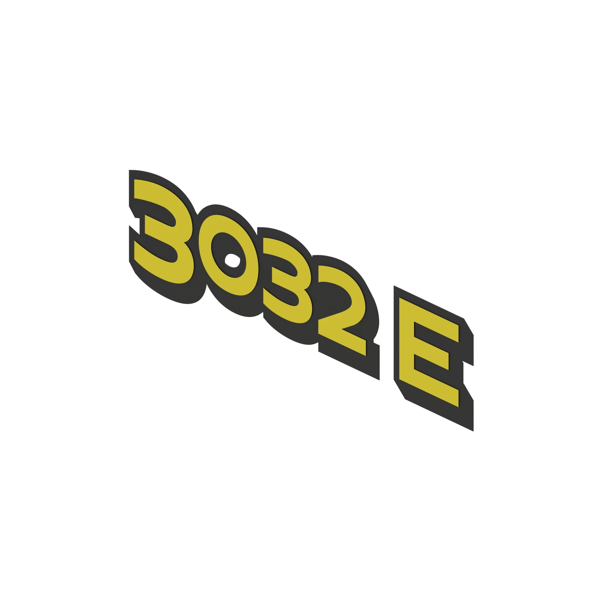 John Deere 3032E Model Number Label - LVU21100