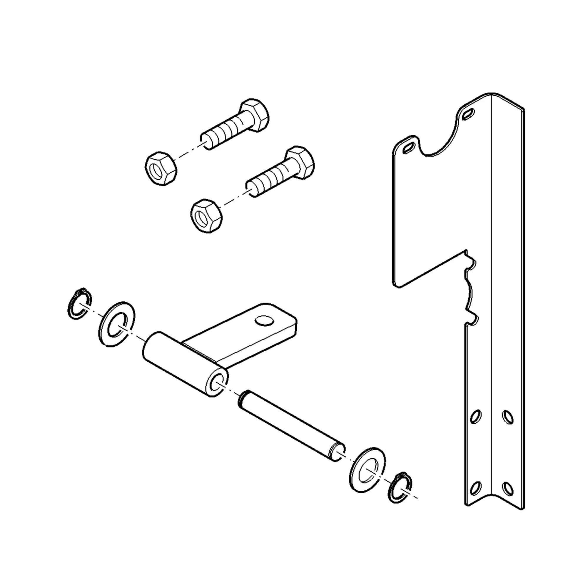 John Deere Rear Hitch Kit - BA32242