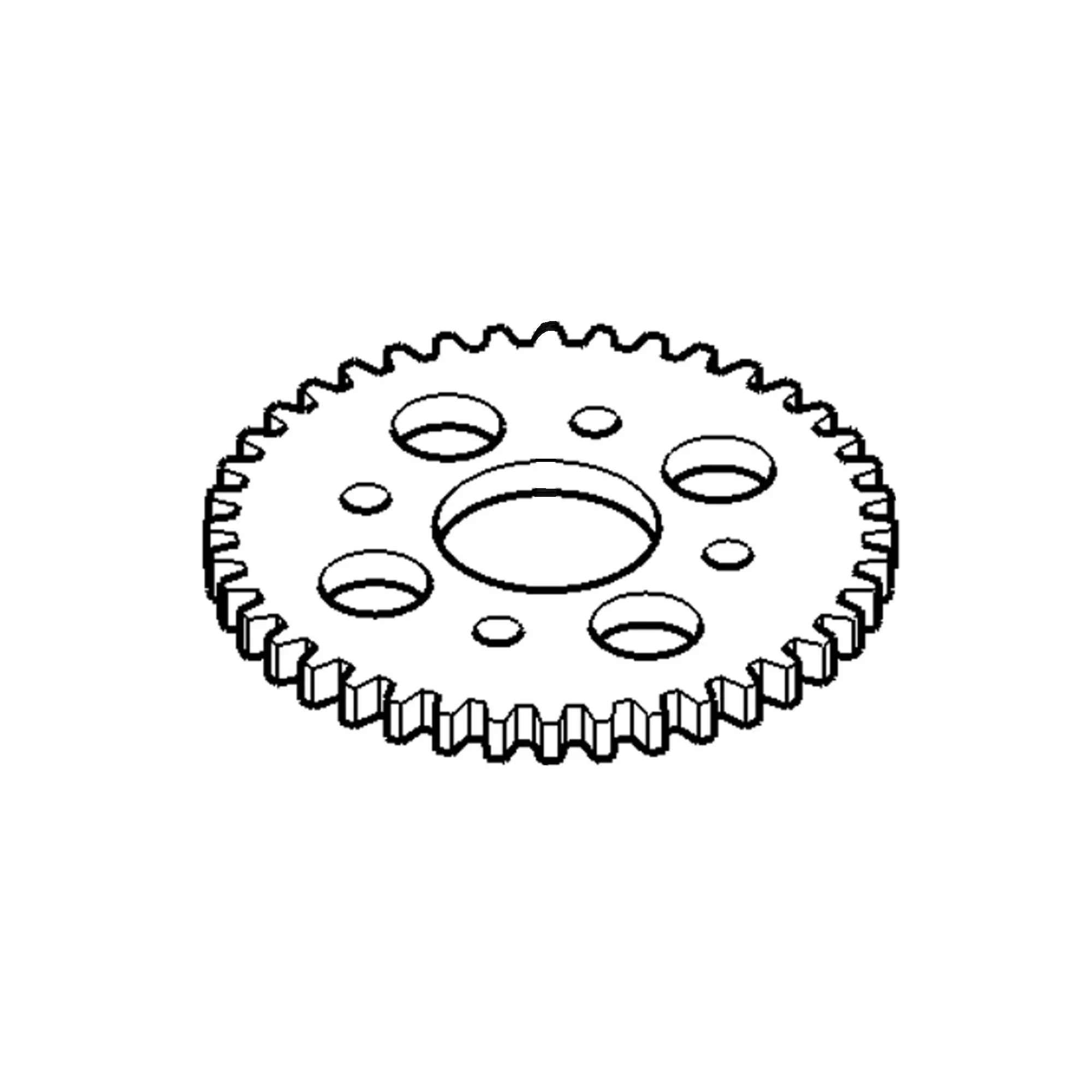 John Deere Spur Gear, 44 Teeth - N371440