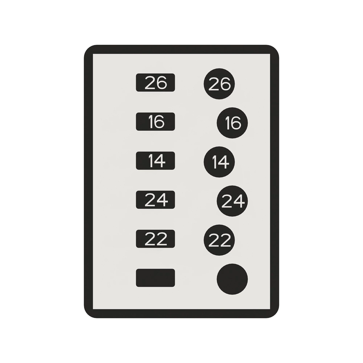 R3VRD Remap Label 2126