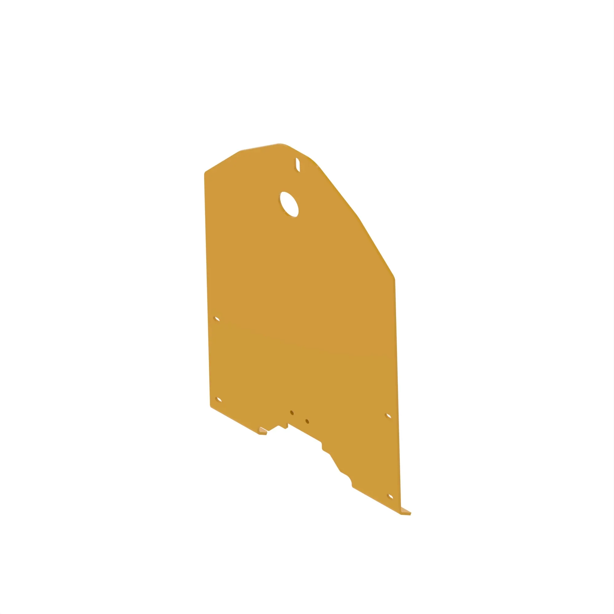 GUARD, BOTTOM GUARD, LOADER FRAME 6