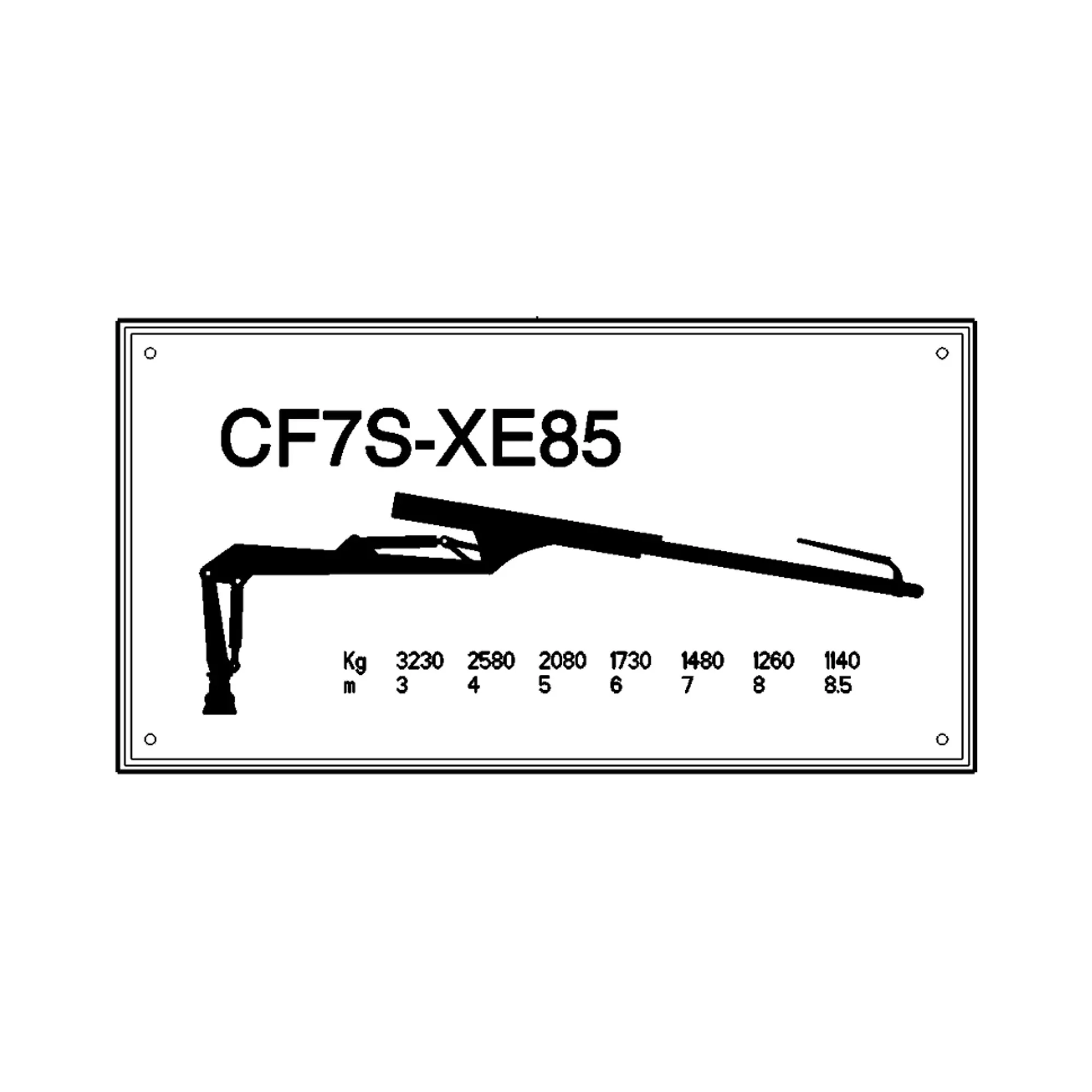 John Deere Instruction Plate - F726192