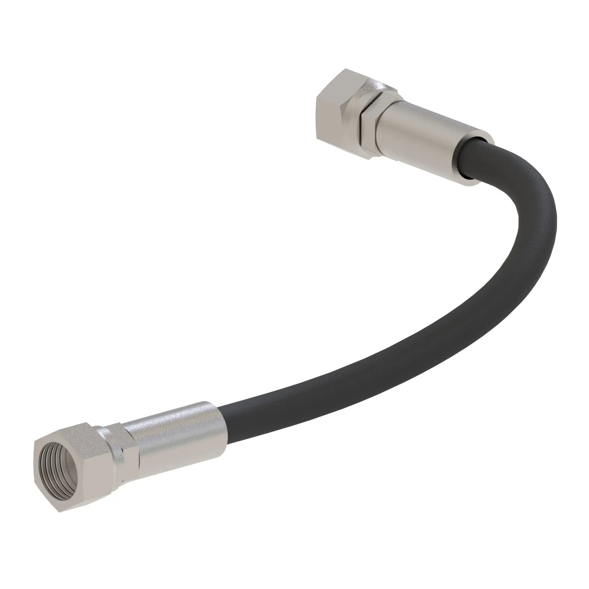 John Deere Hydraulic Hose with Straight End Fittings - AT512653