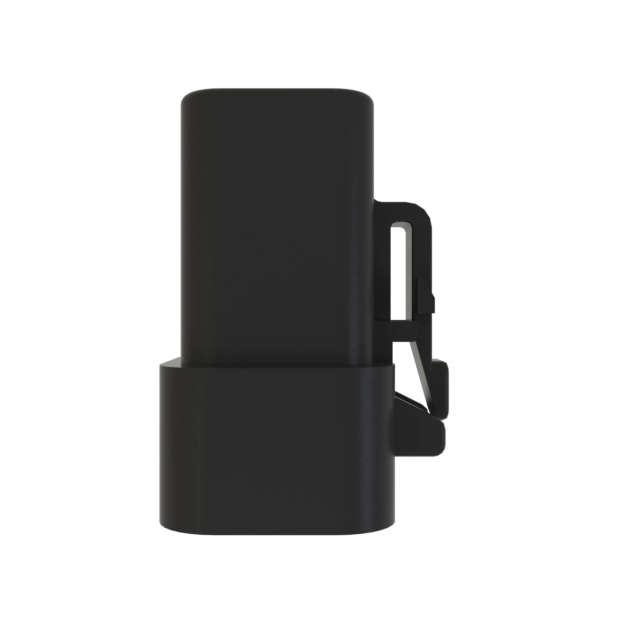 CONN DEUTSCH DTP 4W M S GRAY PLSTC