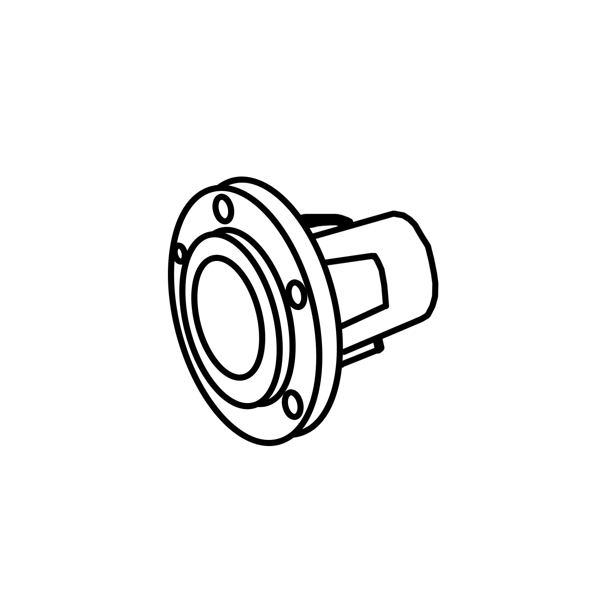 John Deere Rear Wheel Hub - M11041