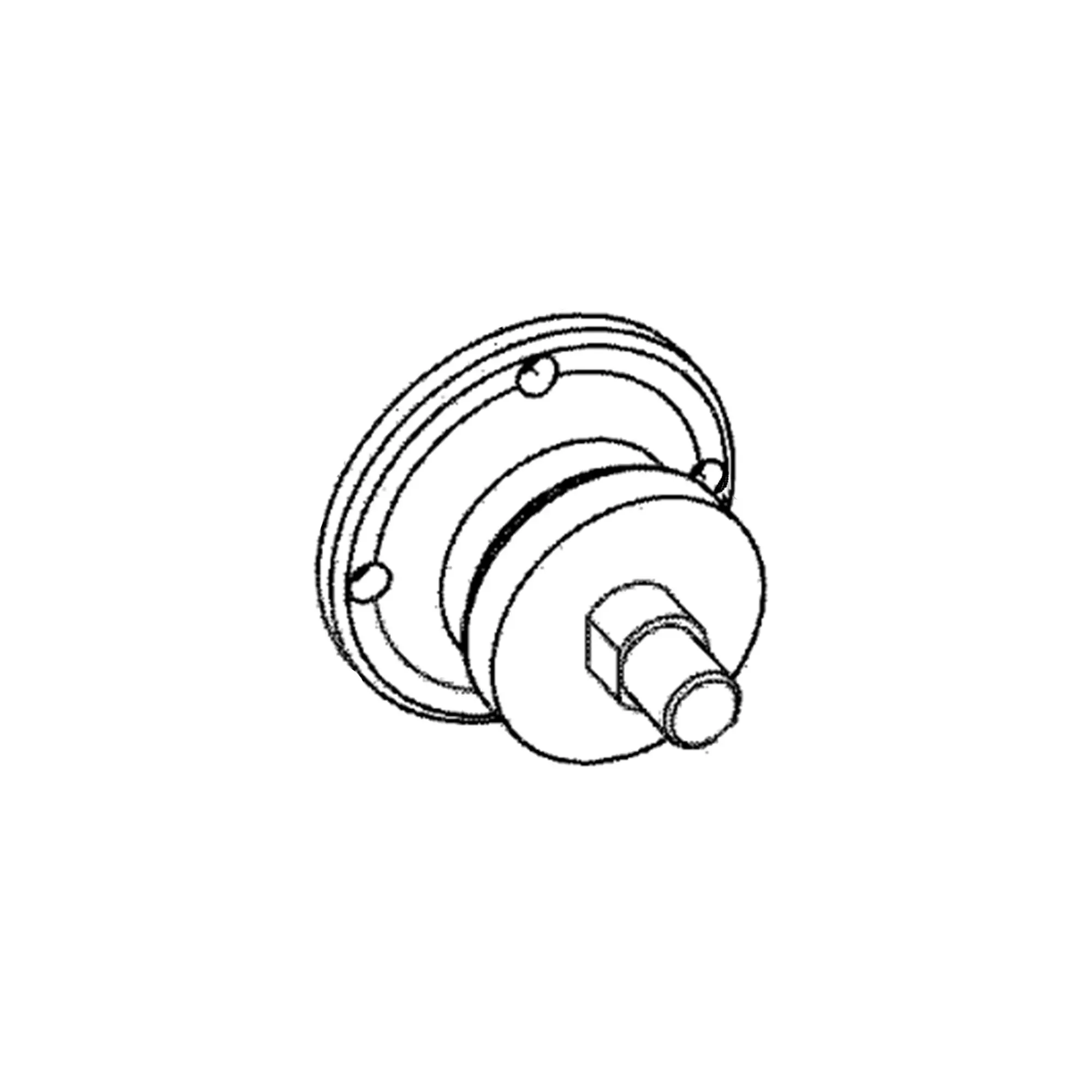 John Deere Shank Hub - 5NS90340028