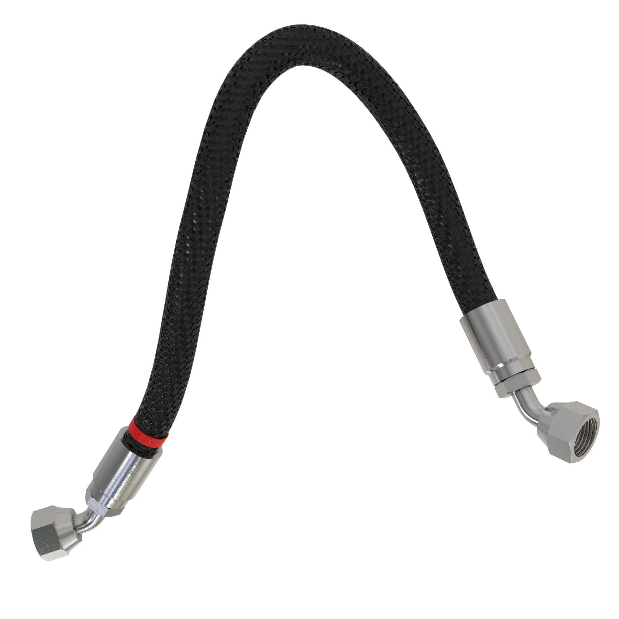 John Deere TLS™ LH Cylinder Rod Side Hydraulic Hose - RE584426