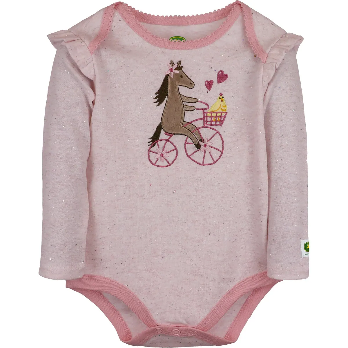 Infant Horse on a Bike Bodyshirt