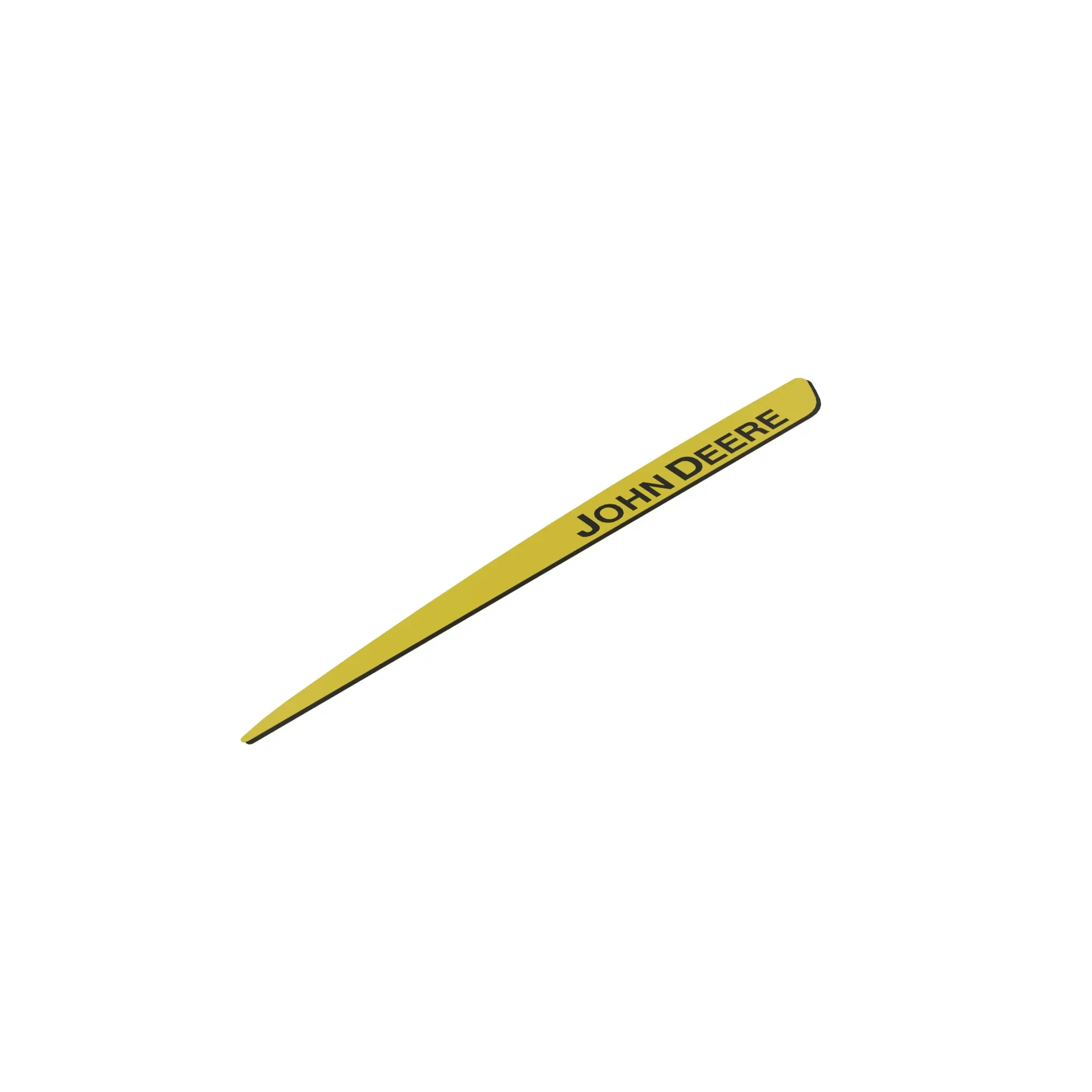 John Deere Wam Trim Label, Right Side - TCU21082