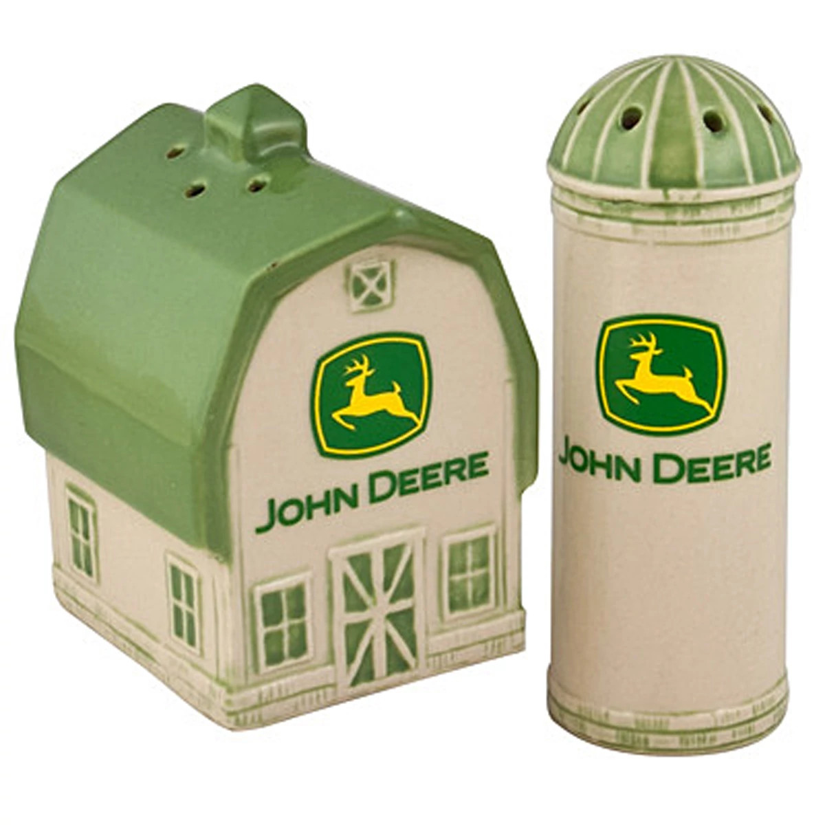 "Barn And Silo Salt And Pepper Set  "