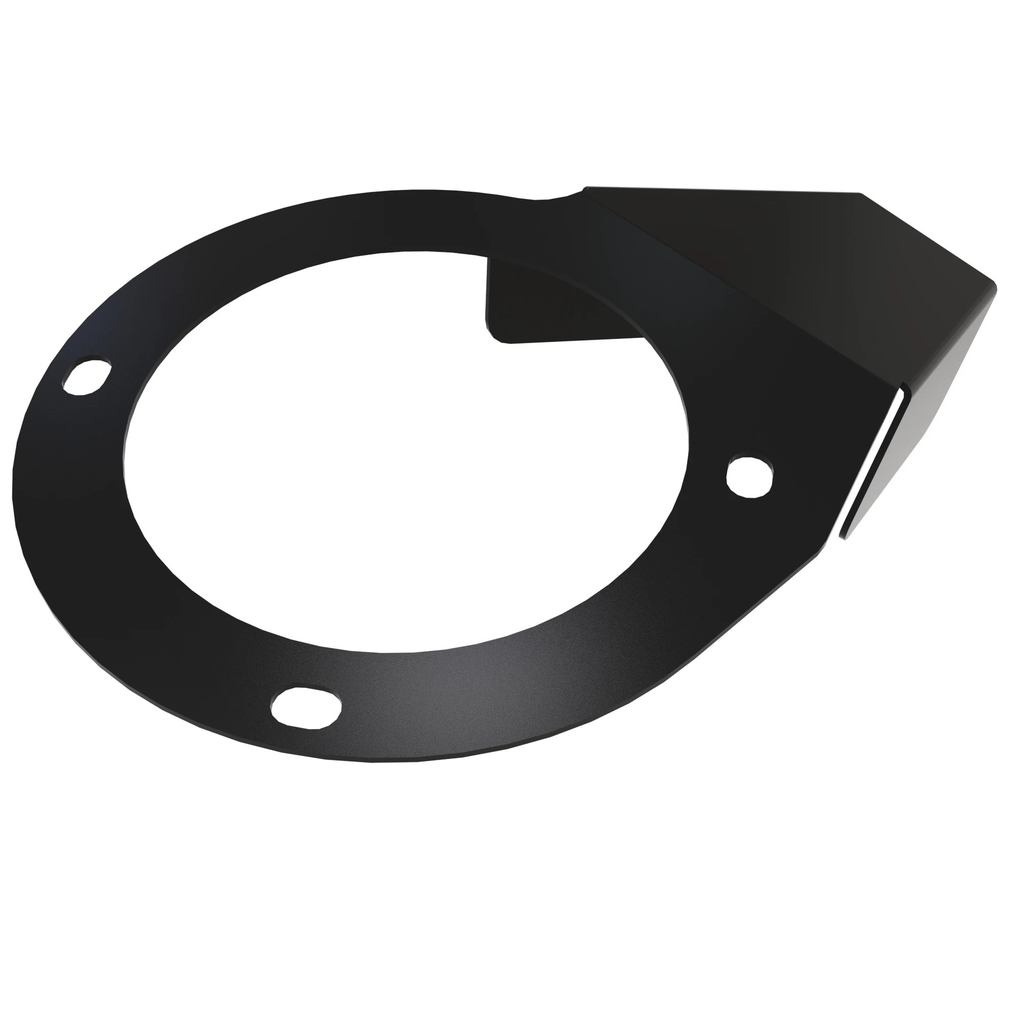 DEFLECTOR, MUFFLER BRUSH GUARD
