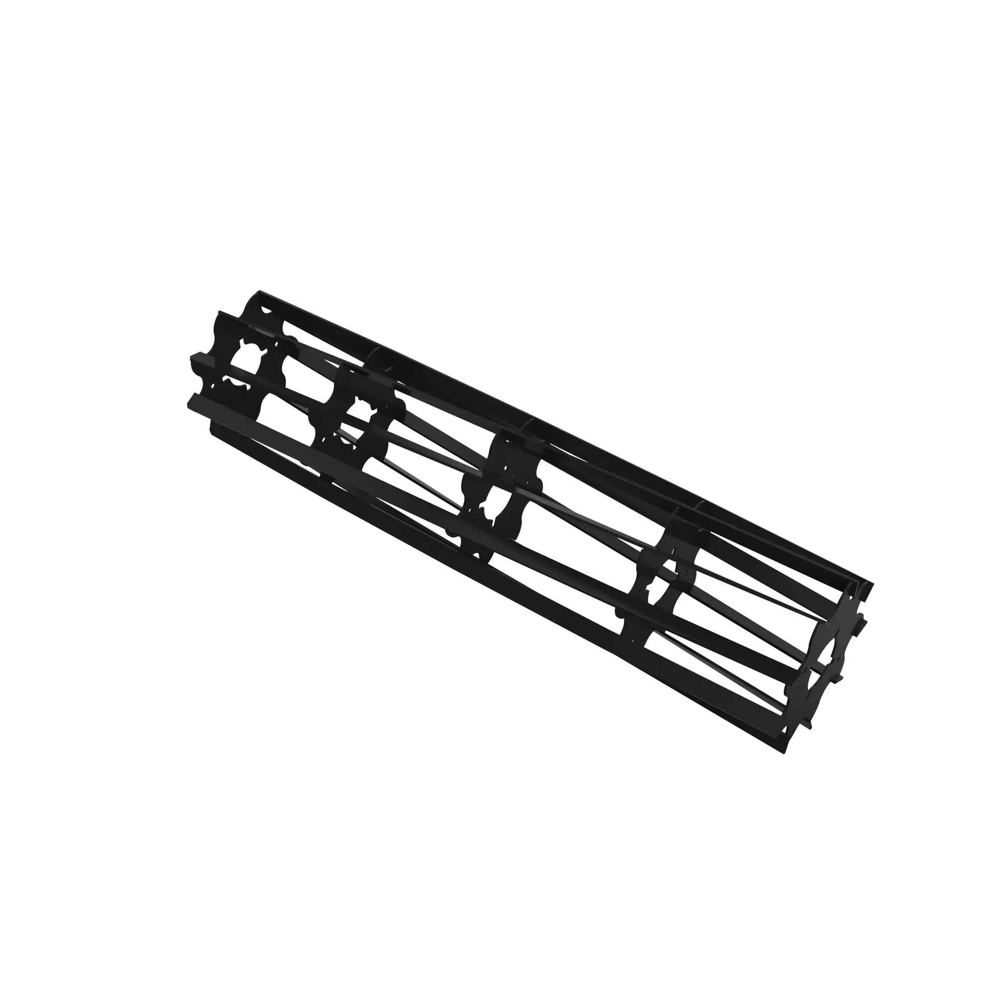 ROLLING BASKET, 5 FT FLAT 9 BAR